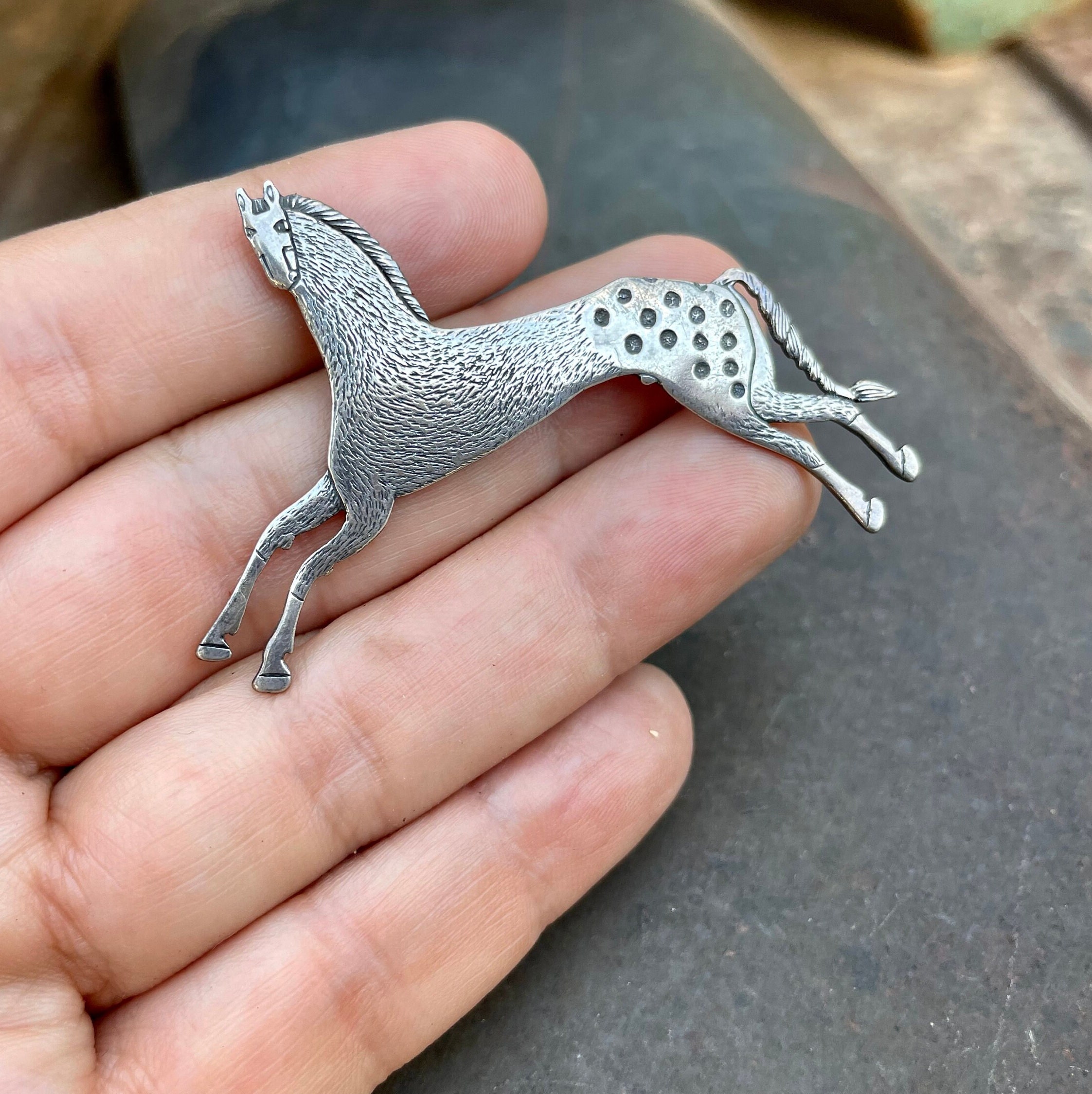 Detailed Detailed!! Vintage Native American Jewelry Navajo Horse Sterling Silver Earrings Detailed Detailed!! Vintage Native American Jewelry Navajo Horse Sterling Silver Earrings