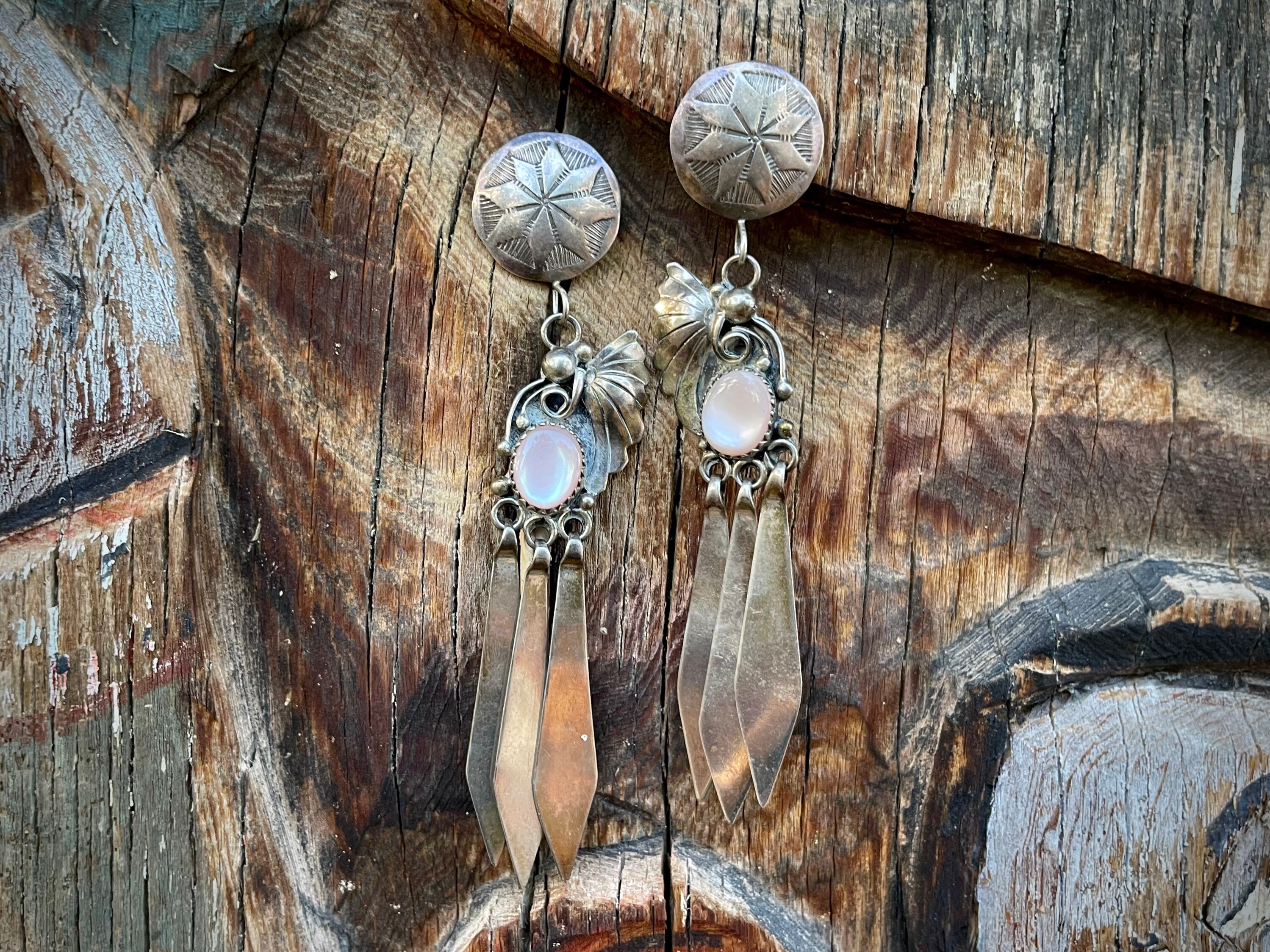 Silver Dangle Earrings, Sterling Silver Boho Earrings, Long Silver Spike  Earrings, Modern Jewellery Gift Idea, Art Deco Style Earrings - Etsy