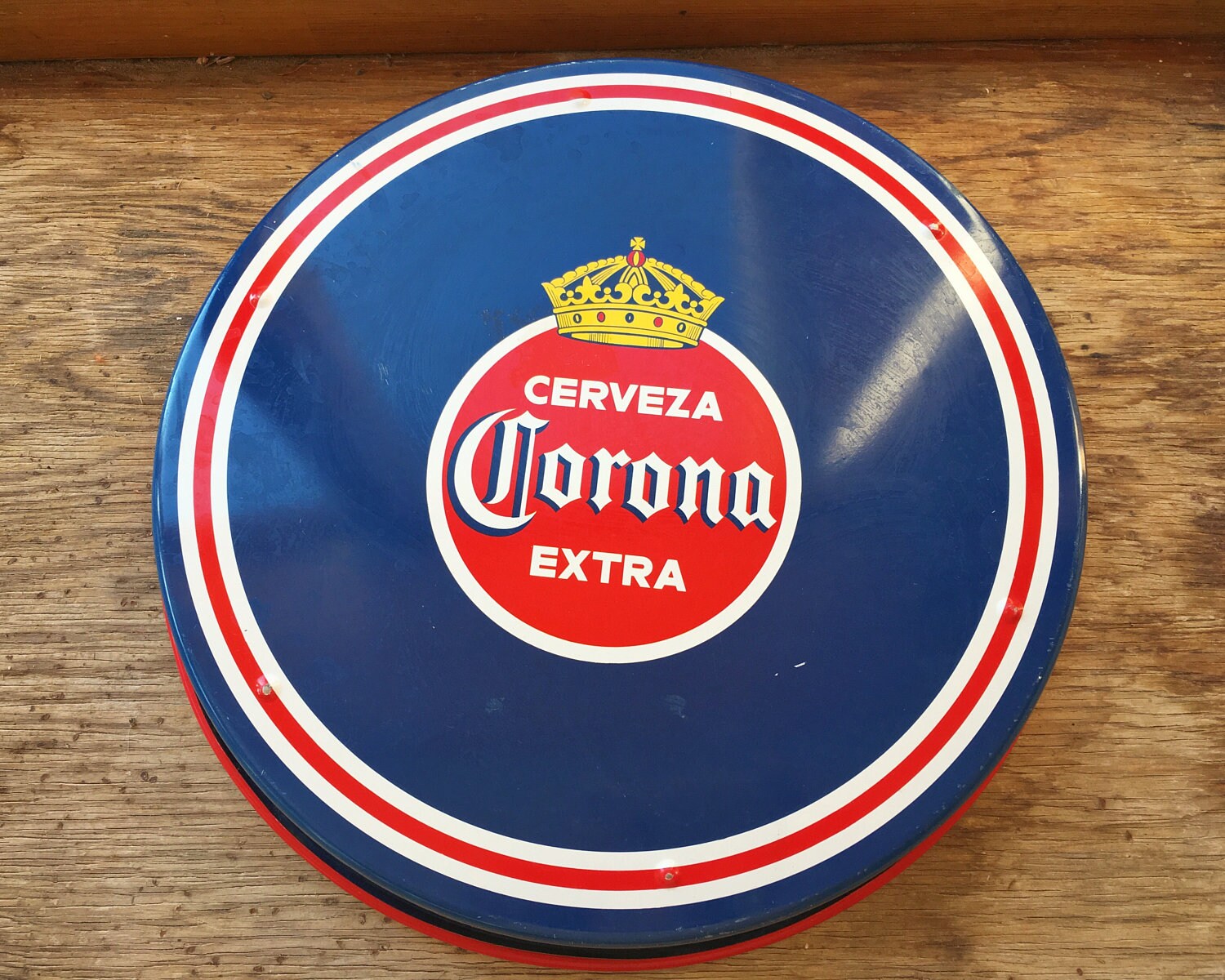Corona Extra Metal Beer Tray 