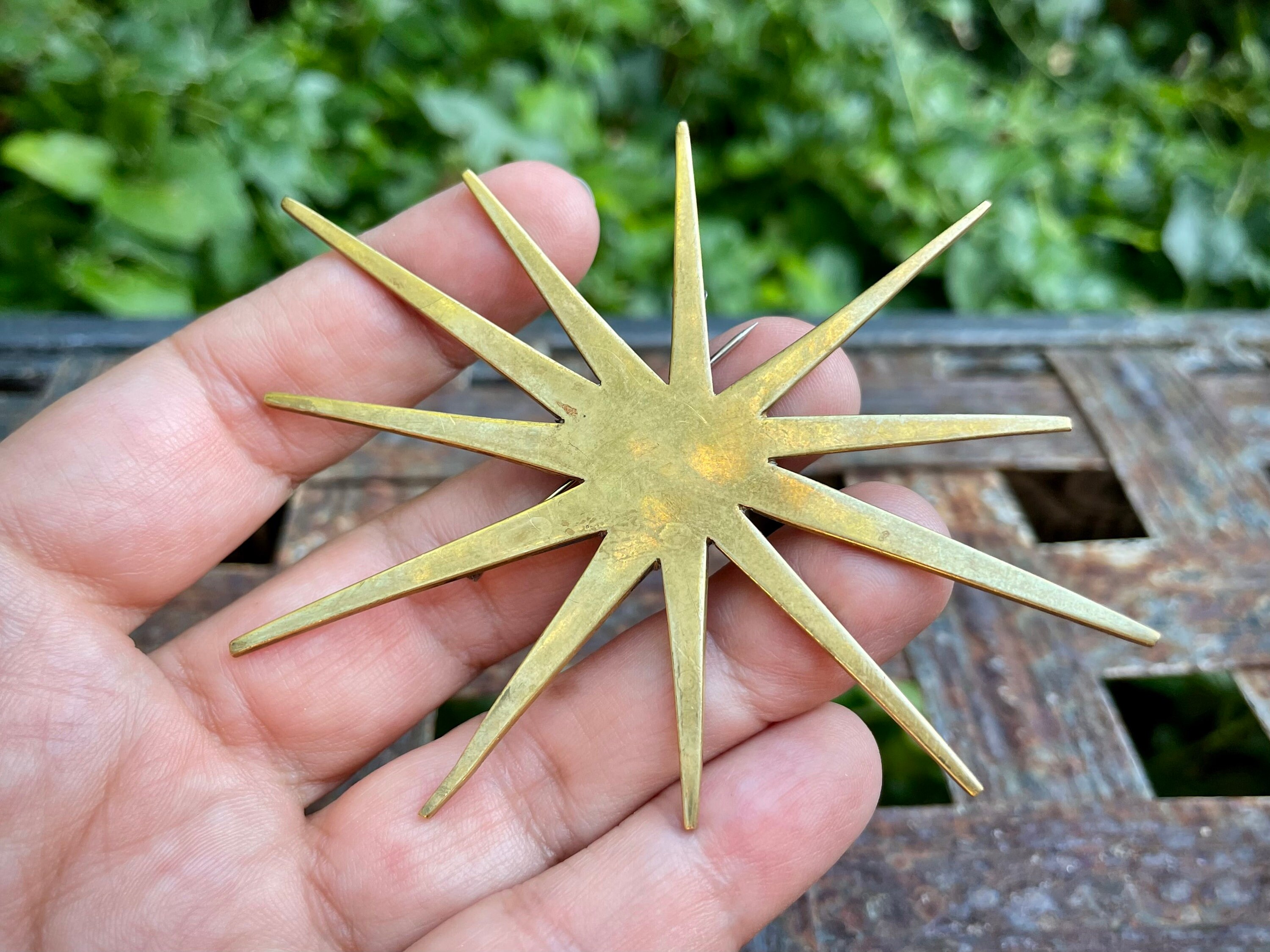 Women's Brass Brooches & Pins