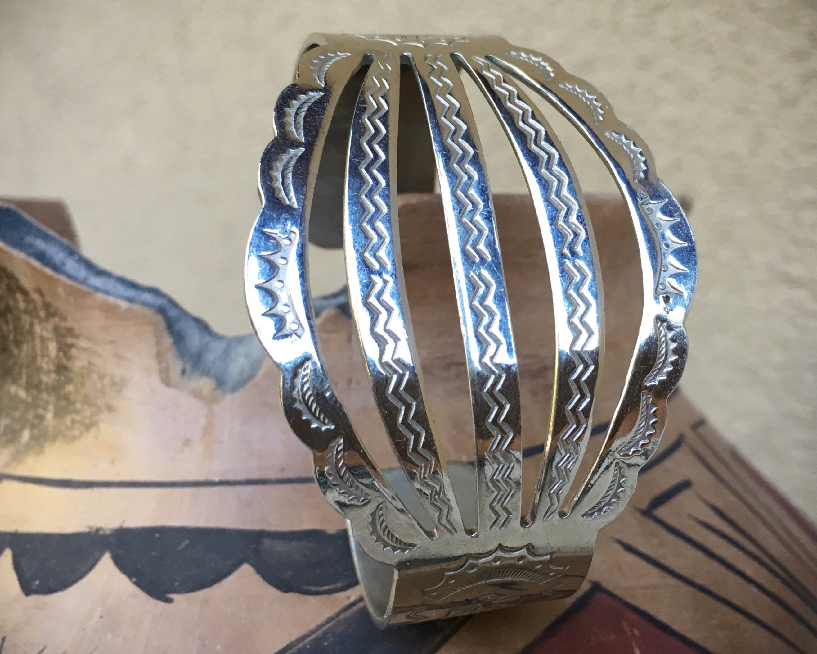 Fred Harvey Era German Silver or Stainless Steel Spread