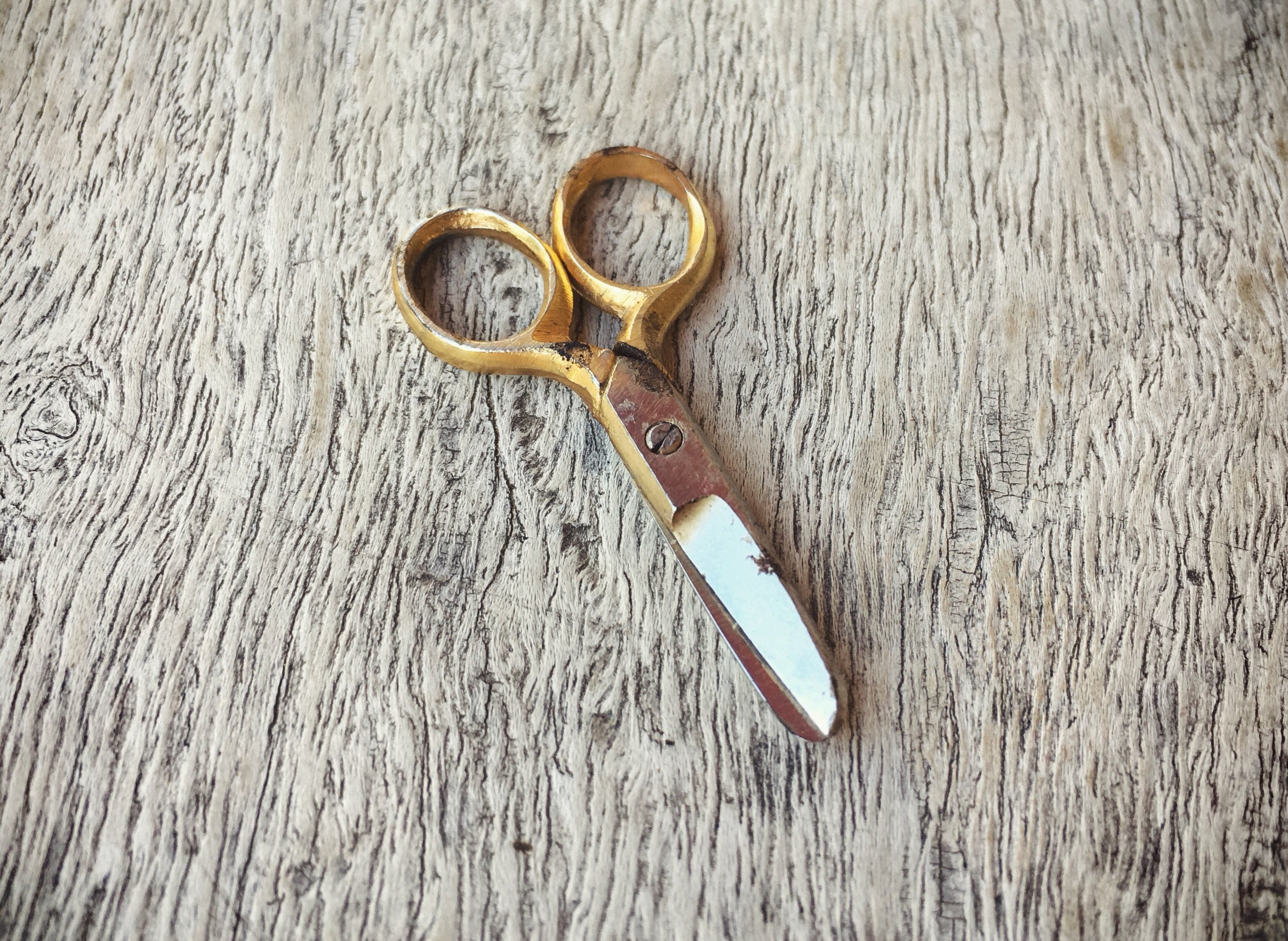 Vintage Miniature Scissors that Work, Tiny Sewing Scissors, Gift for