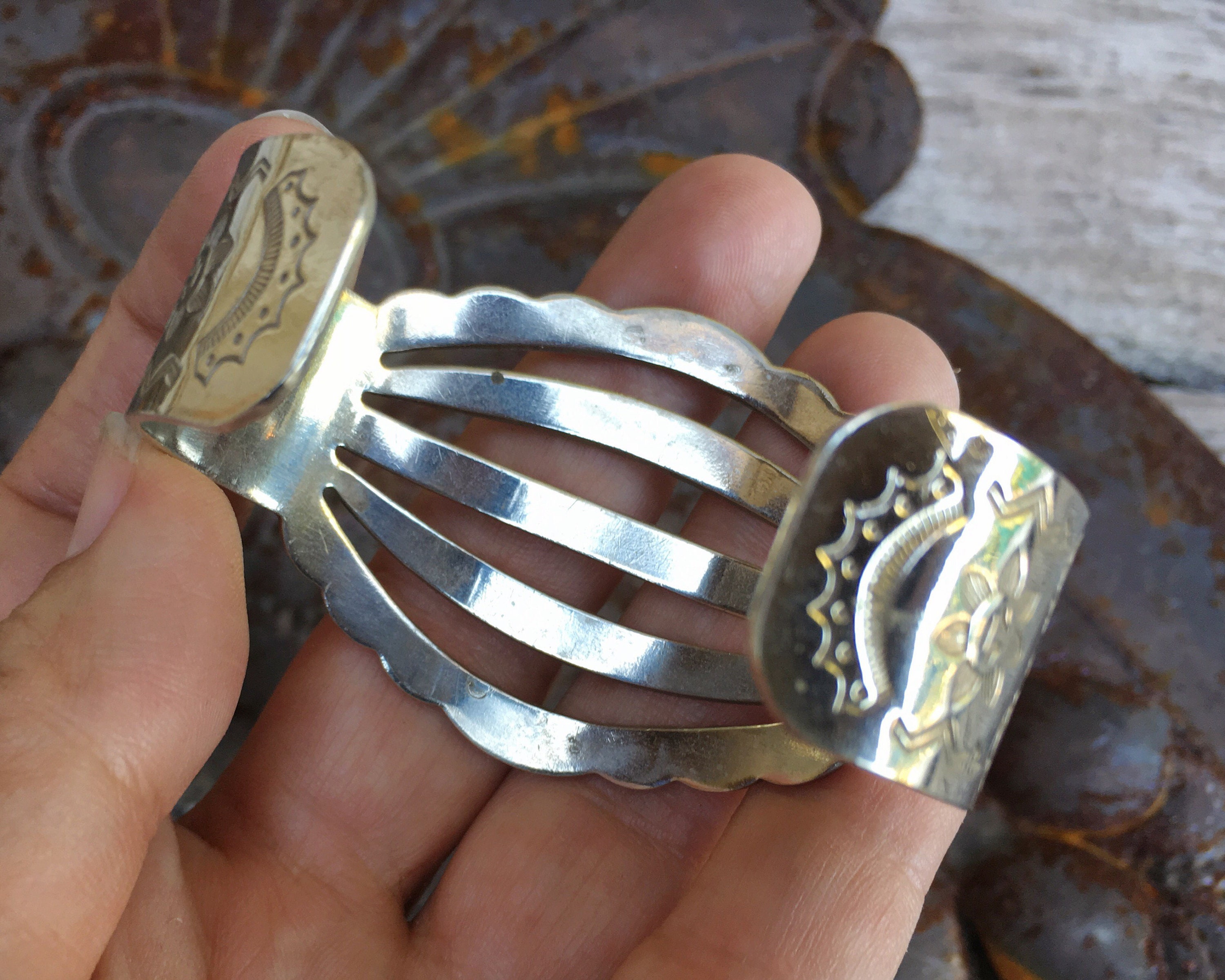 Fred Harvey Era German Silver or Stainless Steel Spread