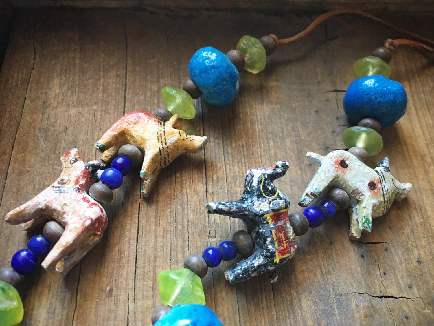 EconoCrafts: Antique Safari Animal Beads