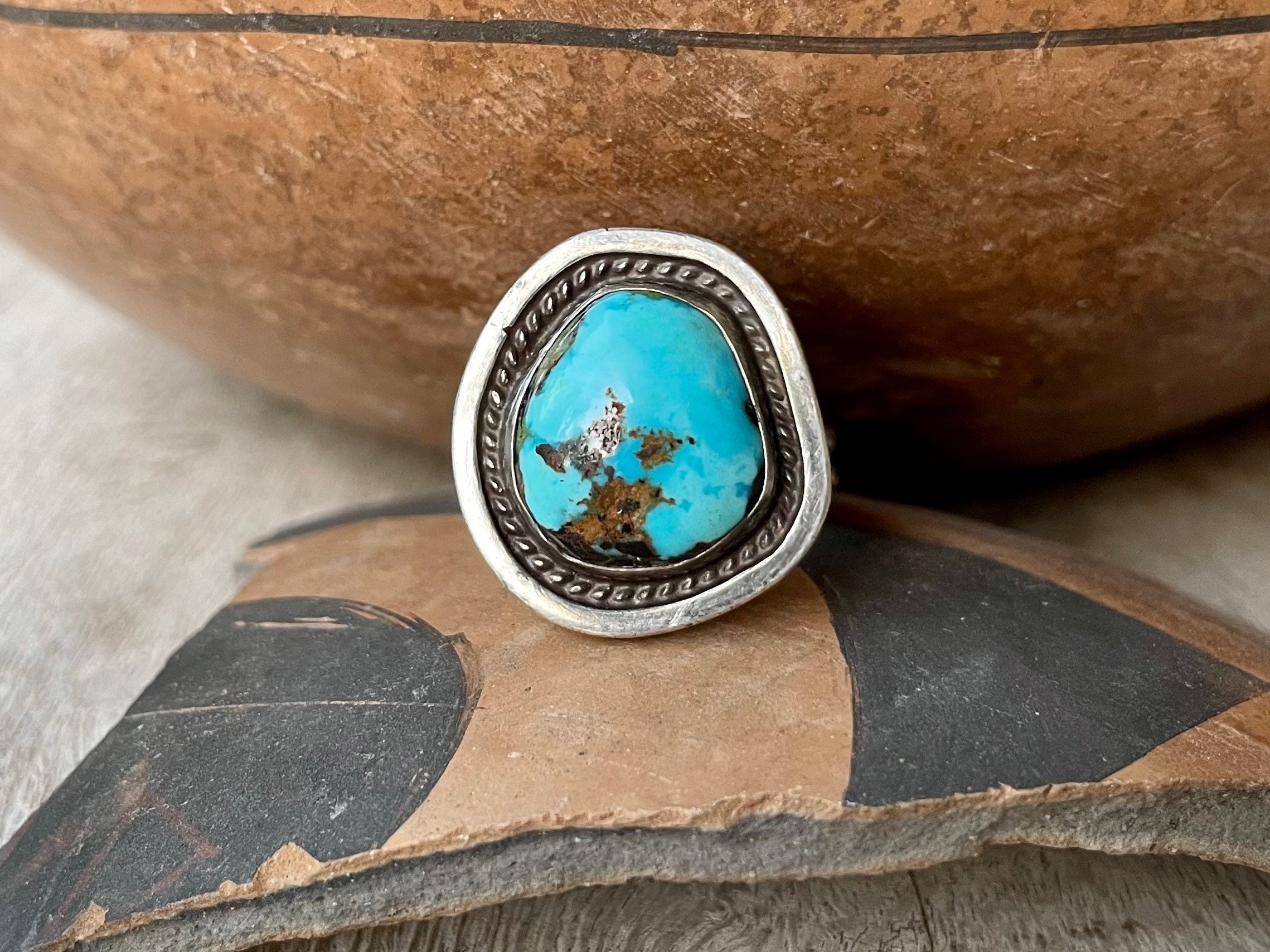 High Grade Natural Bisbee Turquoise Vintage Navajo Native American Jewelry Silver Watch Bracelet High Grade Natural Bisbee Turquoise Vintage Navajo Native American Jewelry Silver Watch Bracelet