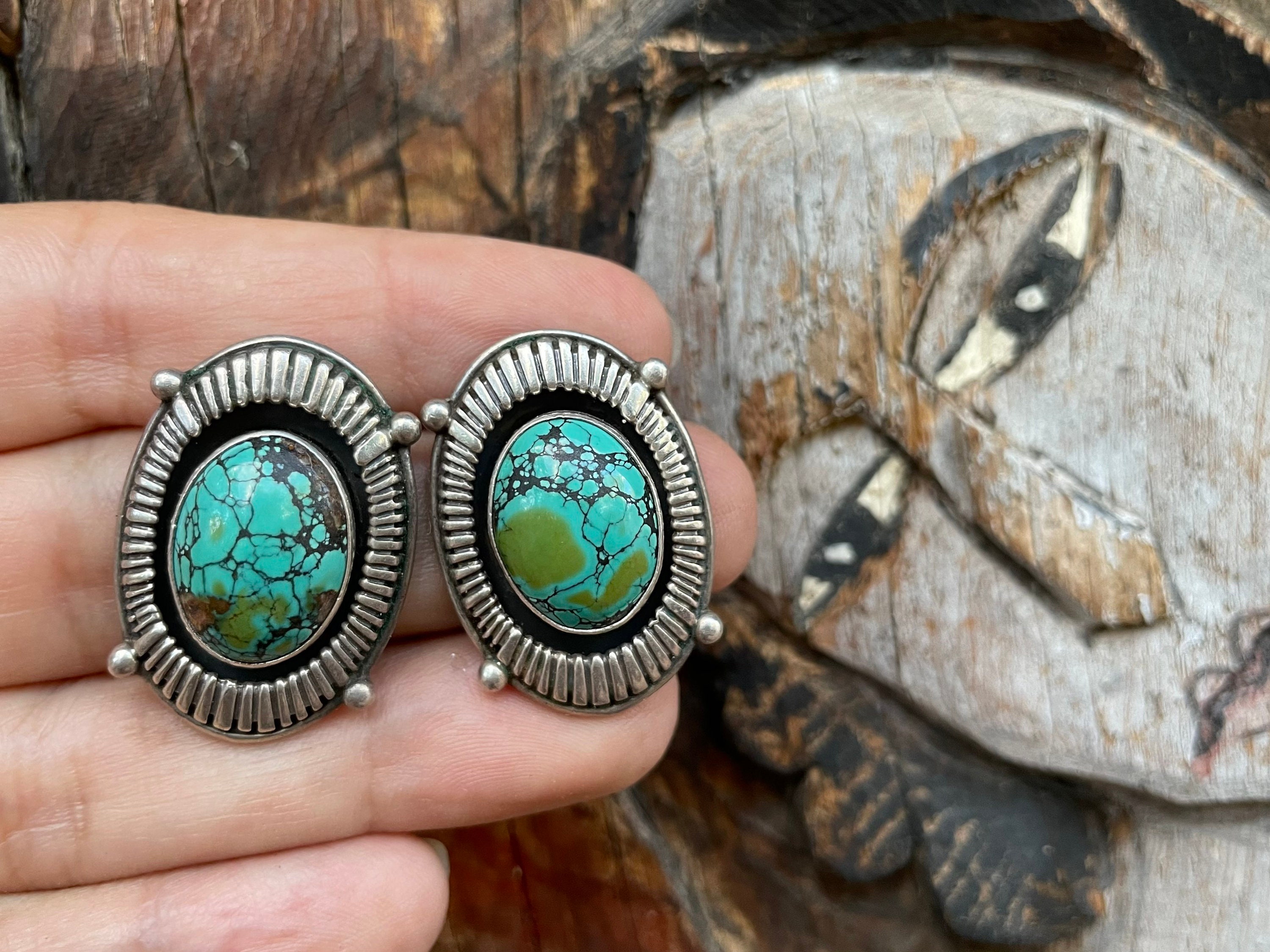 Incredible Vintage Navajo Sterling Silver Hair Barrette Native American Incredible Vintage Navajo Sterling Silver Hair Barrette Native American