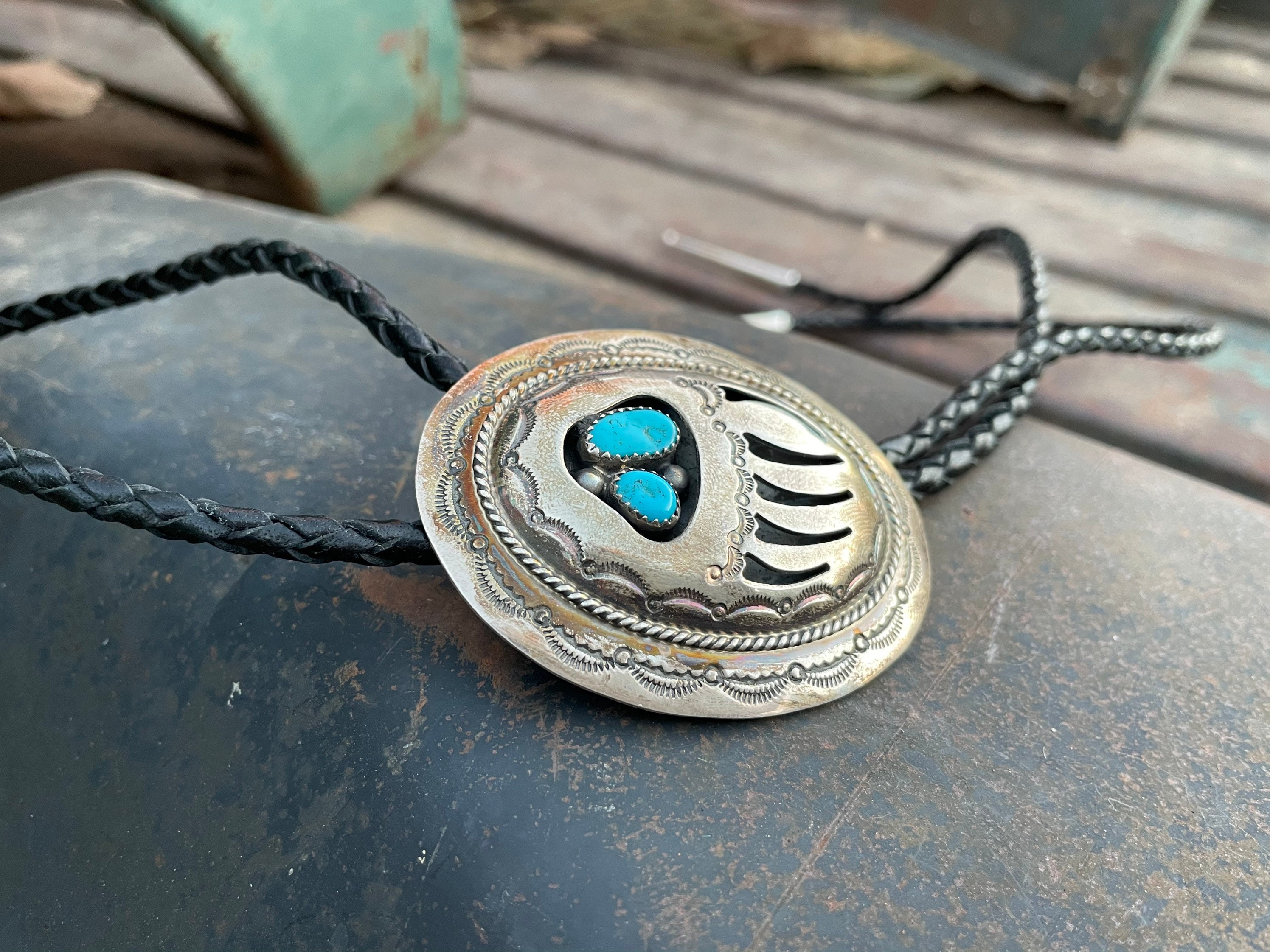 Bear claw hotsell bolo tie