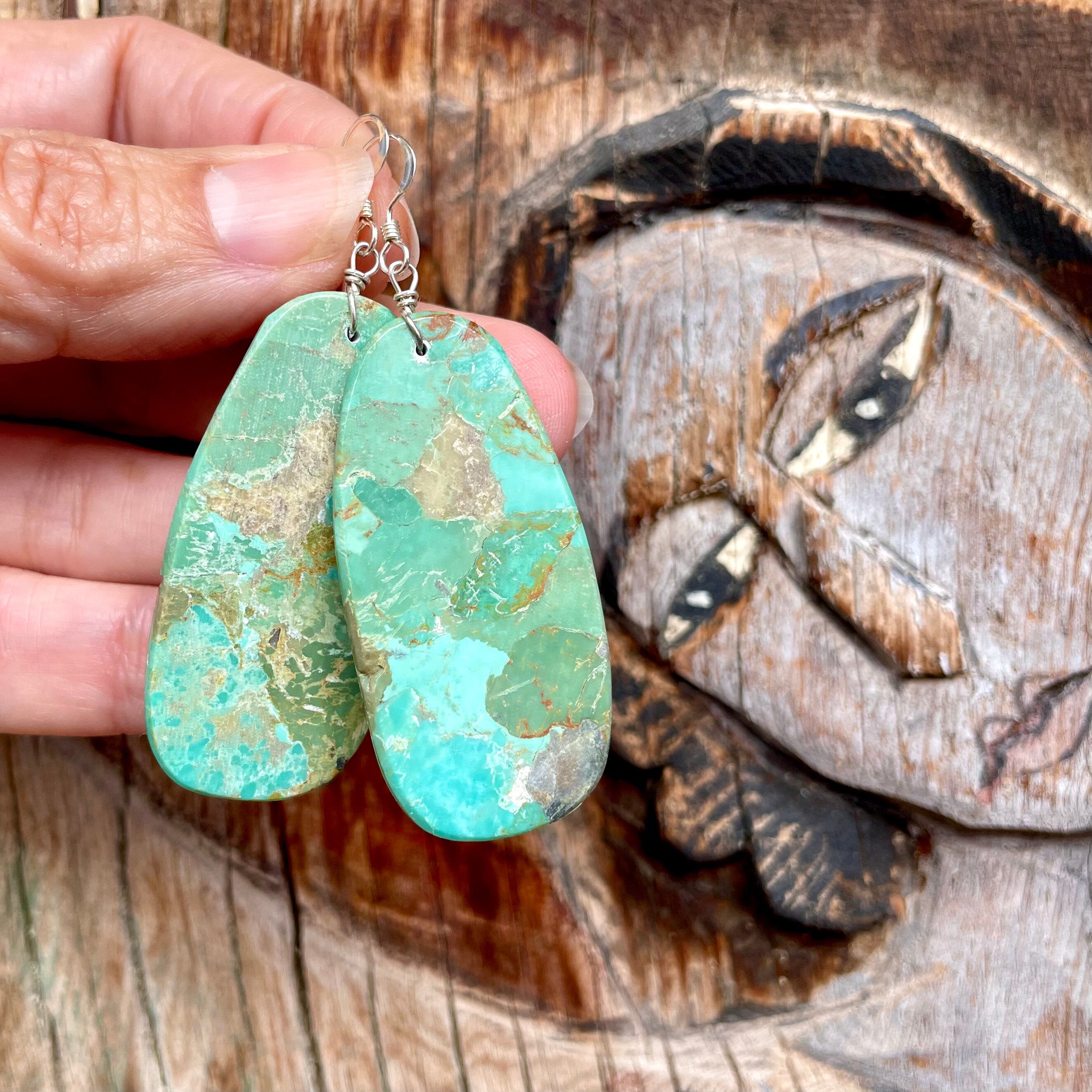 Cheap slab best sale earrings