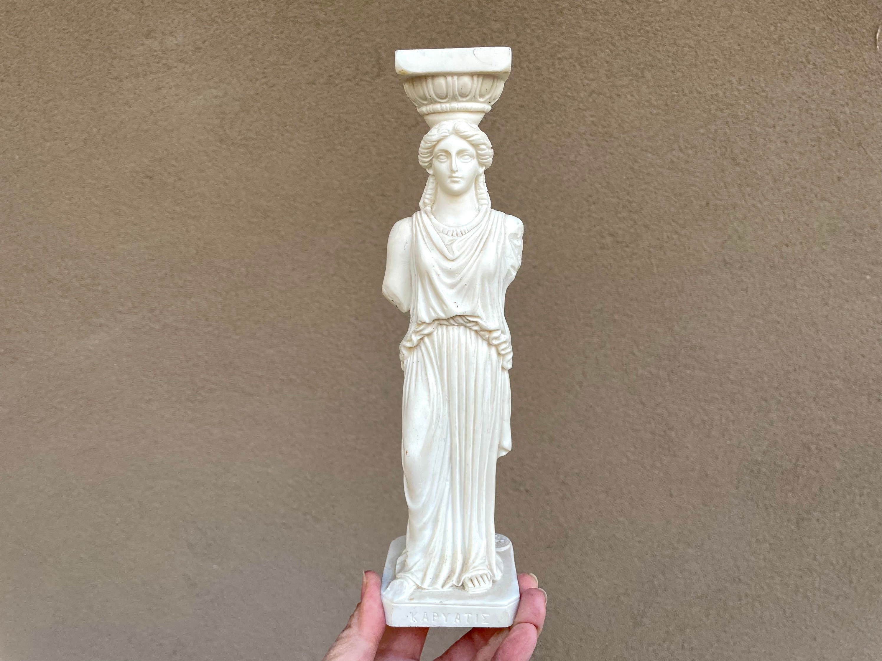 古代ギリシャ オブジェ Estia Creations Karyatides Amazon.co.jp