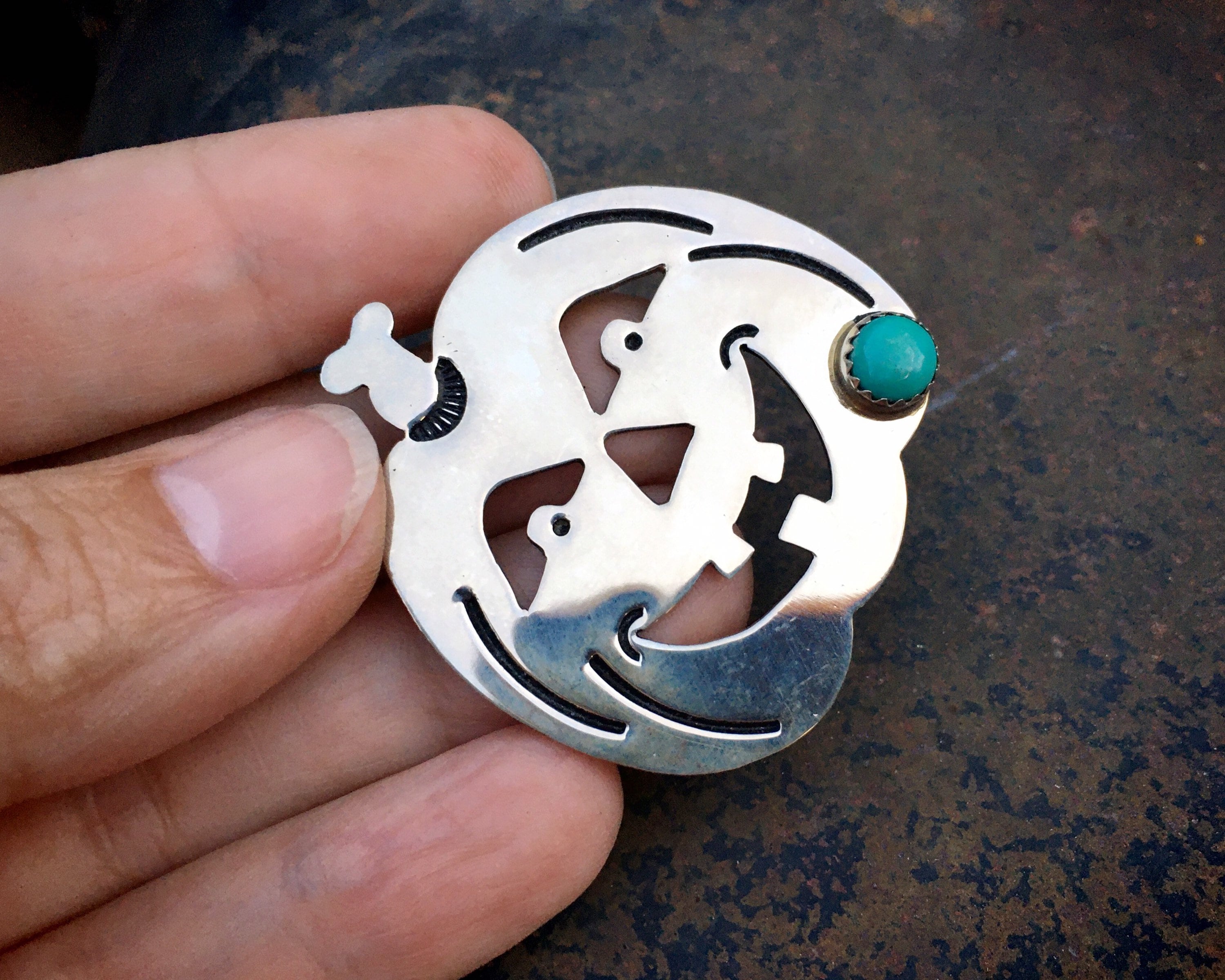 German Silver Jack O Lantern Brooch Pin for Hat or Jacket, Pumpkin Fall ...