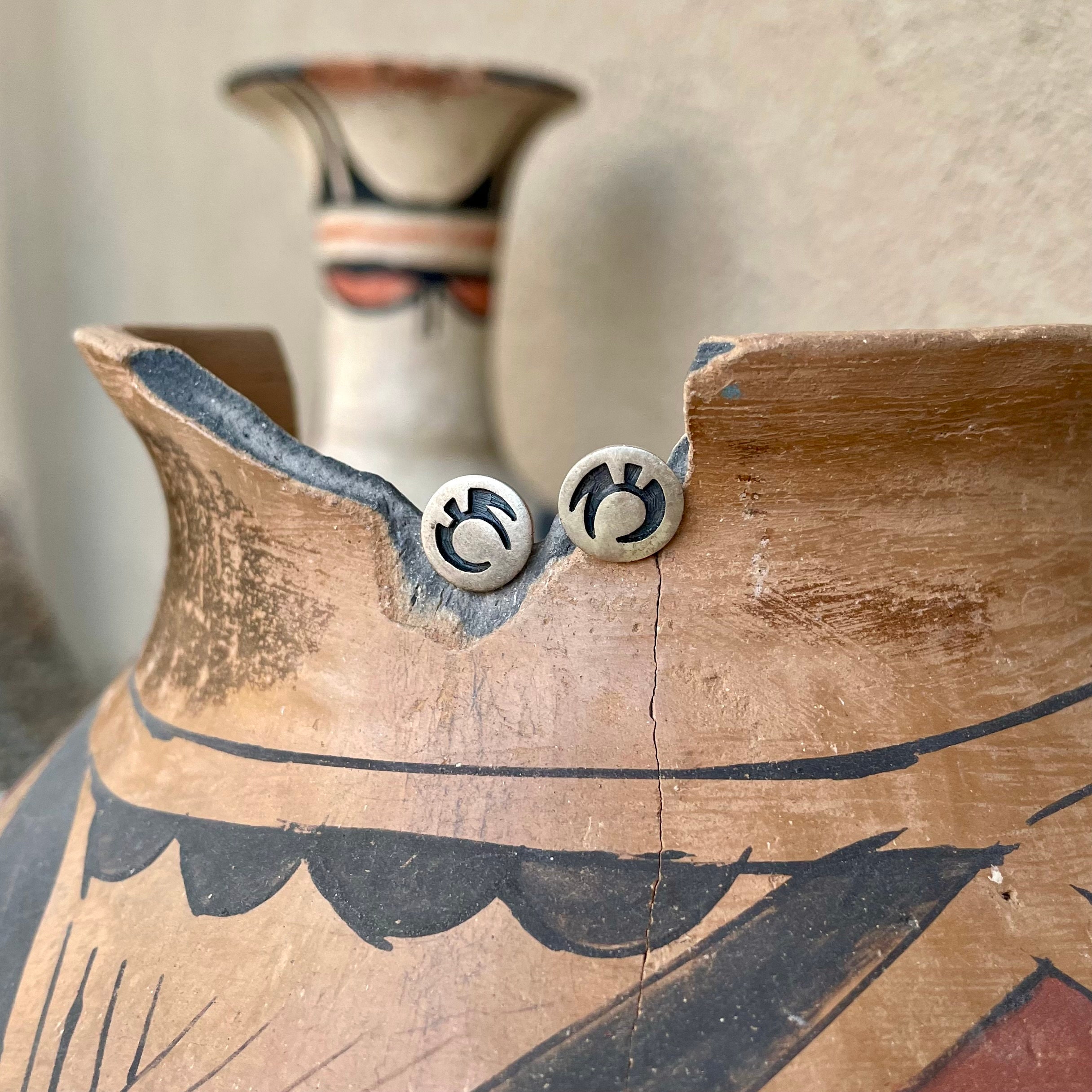 Very Important Tony Kyasyousie Vintage Native American Hopi Sterling Silver Bracelet Very Important Tony Kyasyousie Vintage Native American Hopi Sterling Silver Bracelet