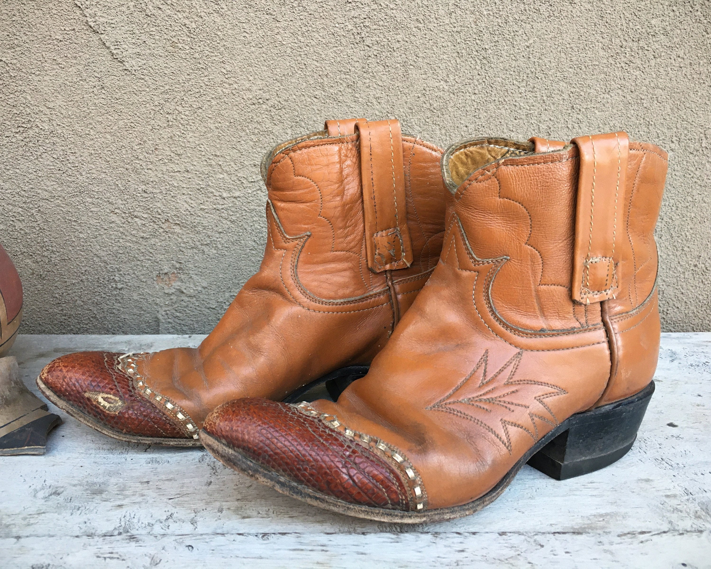 Upcycled cheap cowboy boots