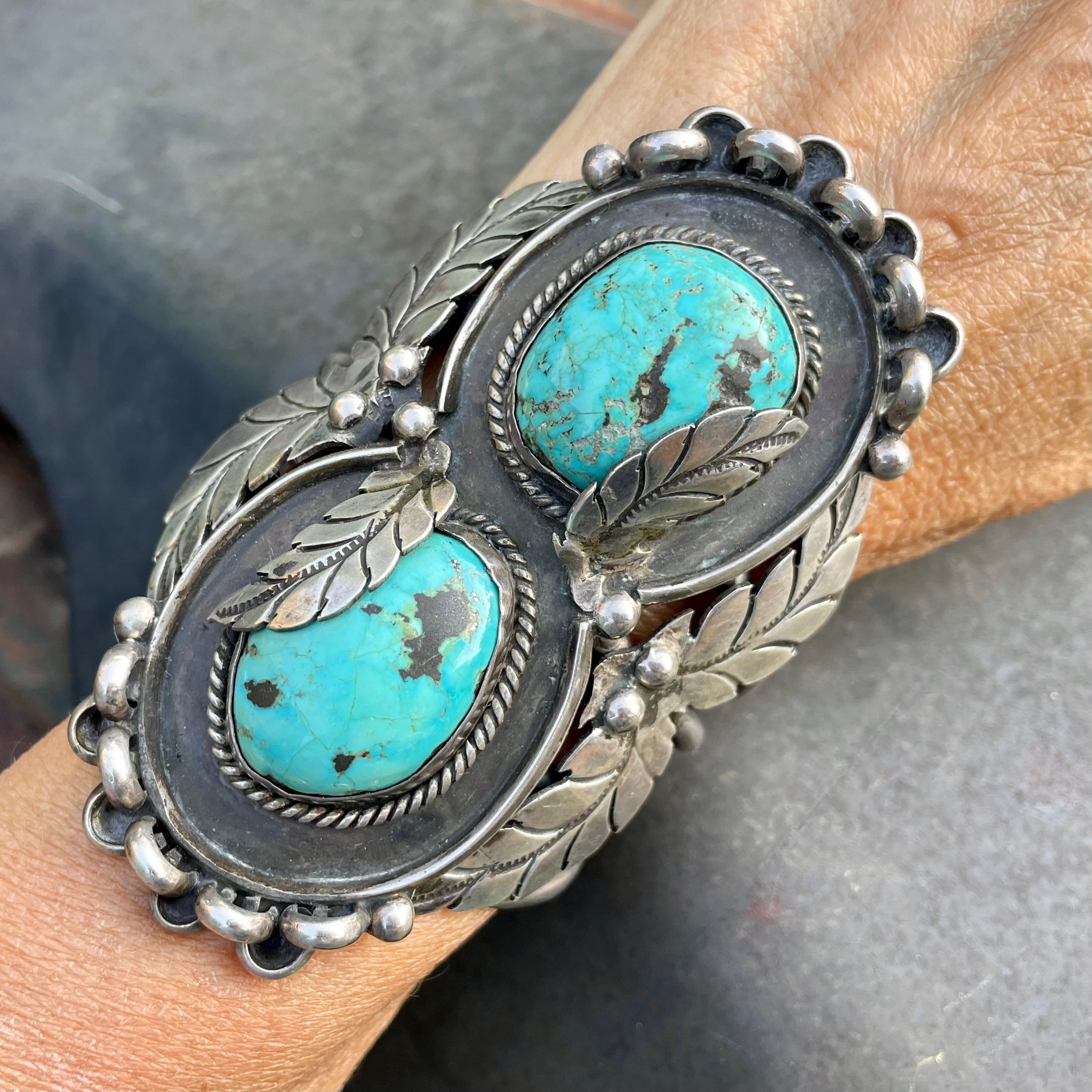 Double Strand Turquoise Bracelet by Southwest Indian Foundation