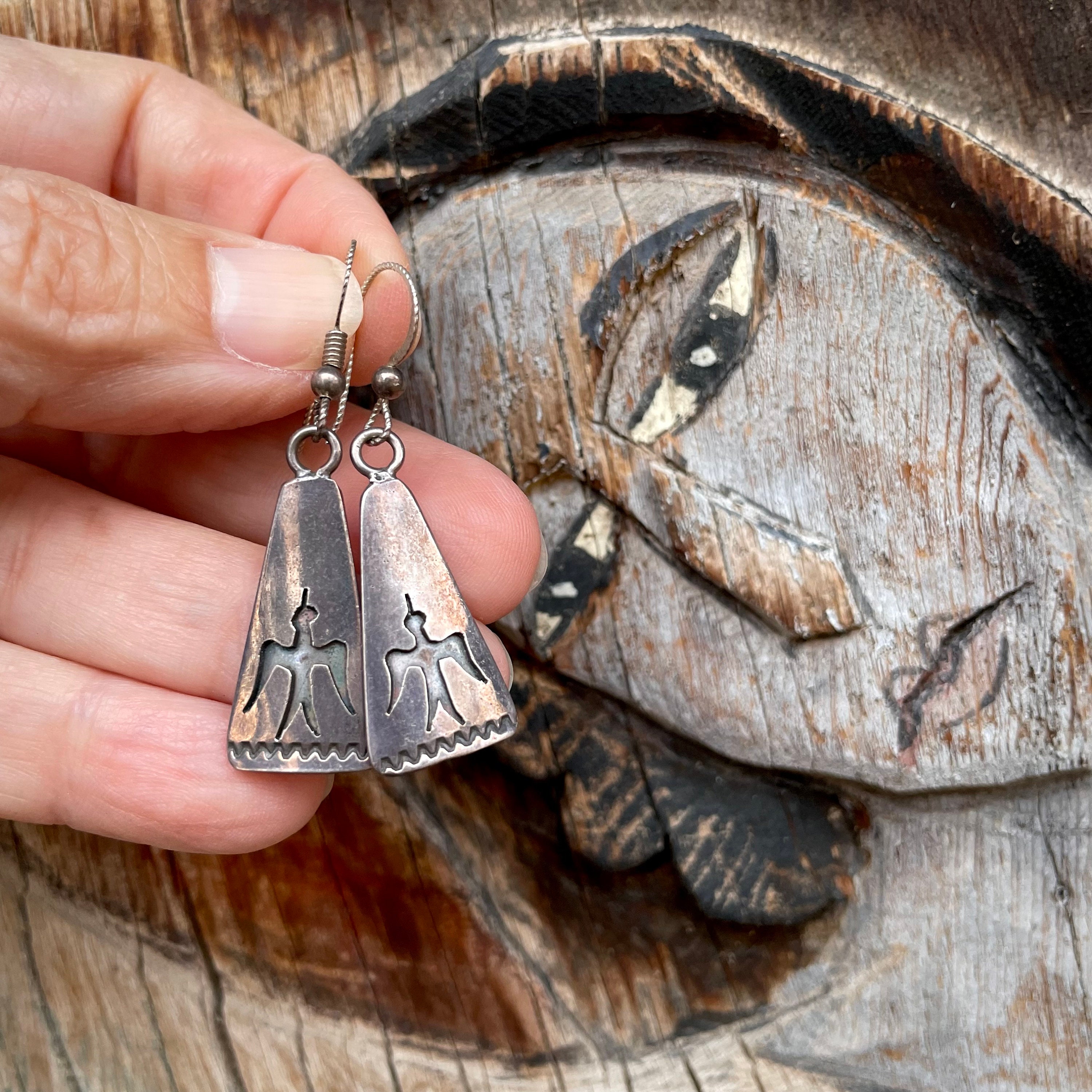 (2) Museum Vintage Hopi Wil Saufkie Native American Jewelry Silver Pendants (2) Museum Vintage Hopi Wil Saufkie Native American Jewelry Silver Pendants