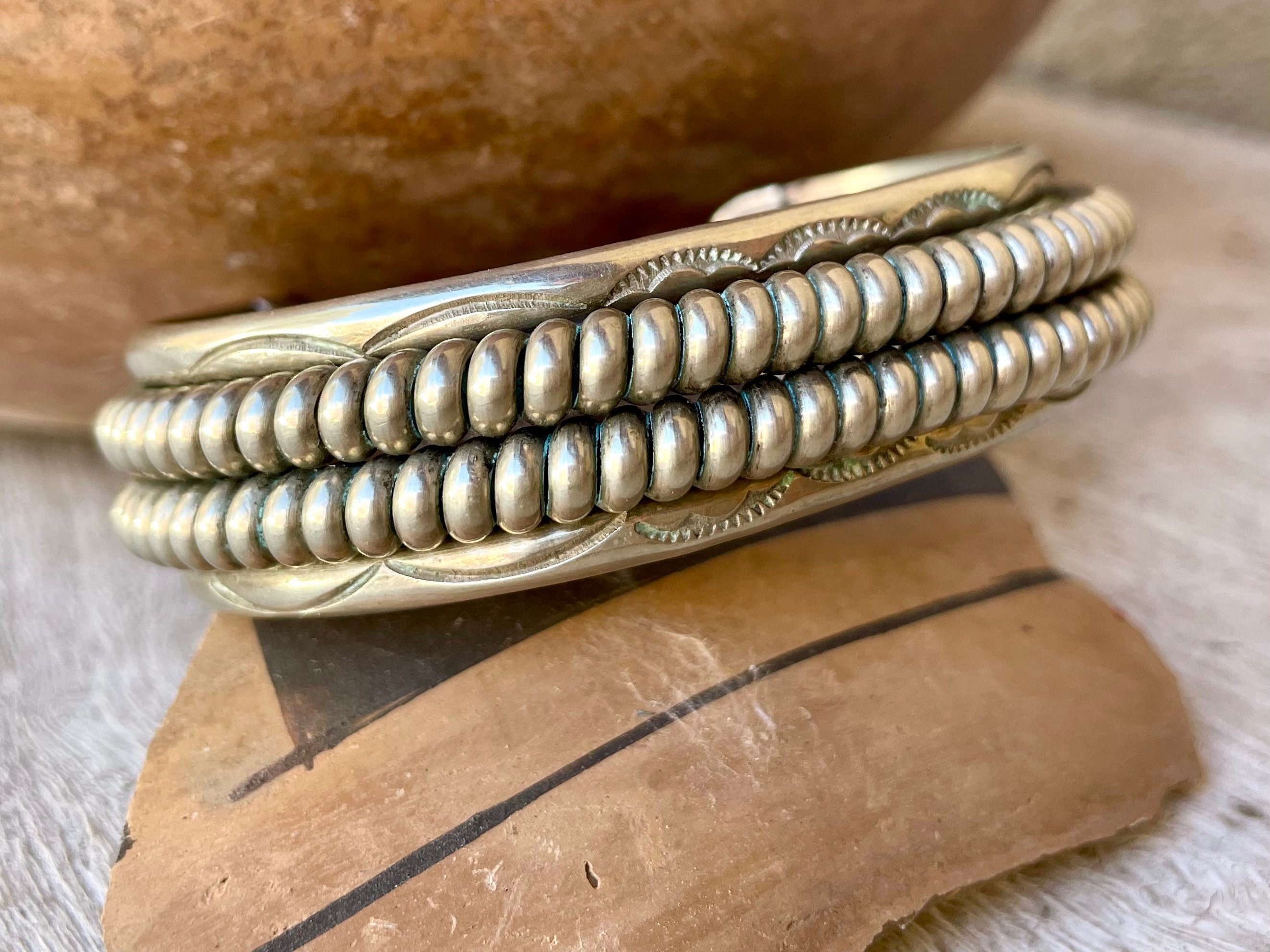 Euro Vintage Silver Spiral Bracelet-