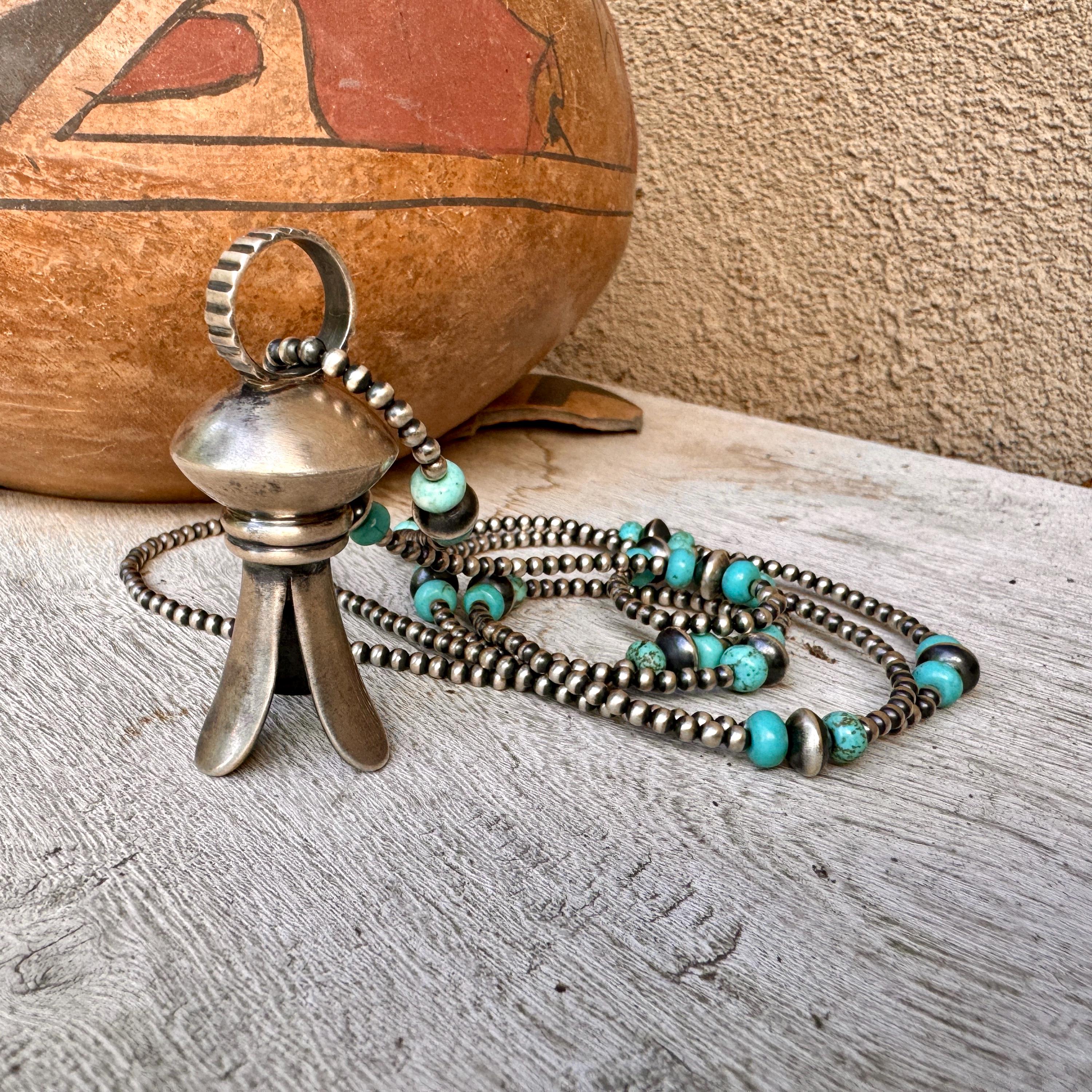 Single squash blossom pendant discount