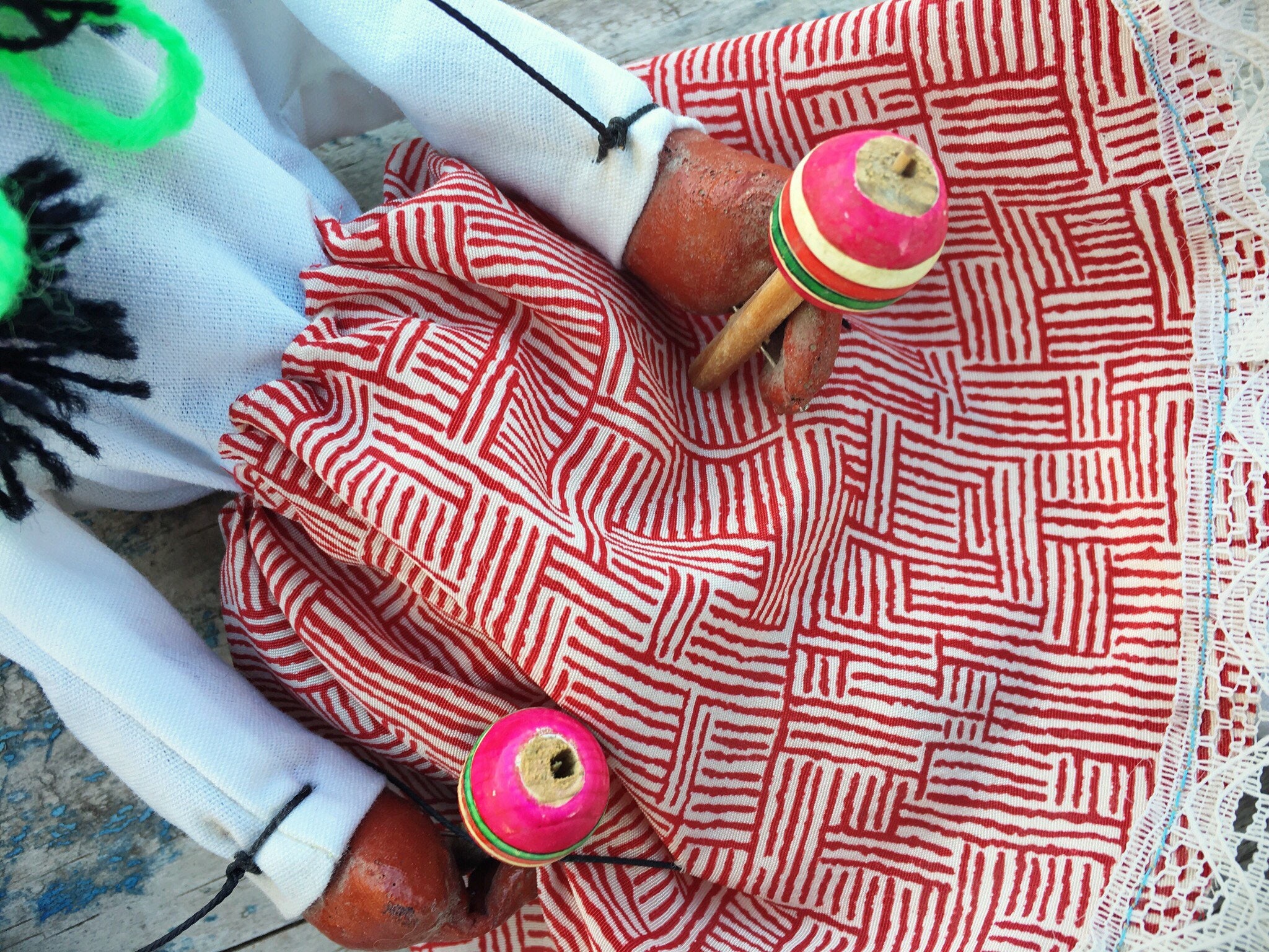 Mexican Man Woman Music Instruments, Mexican Puppet Folk