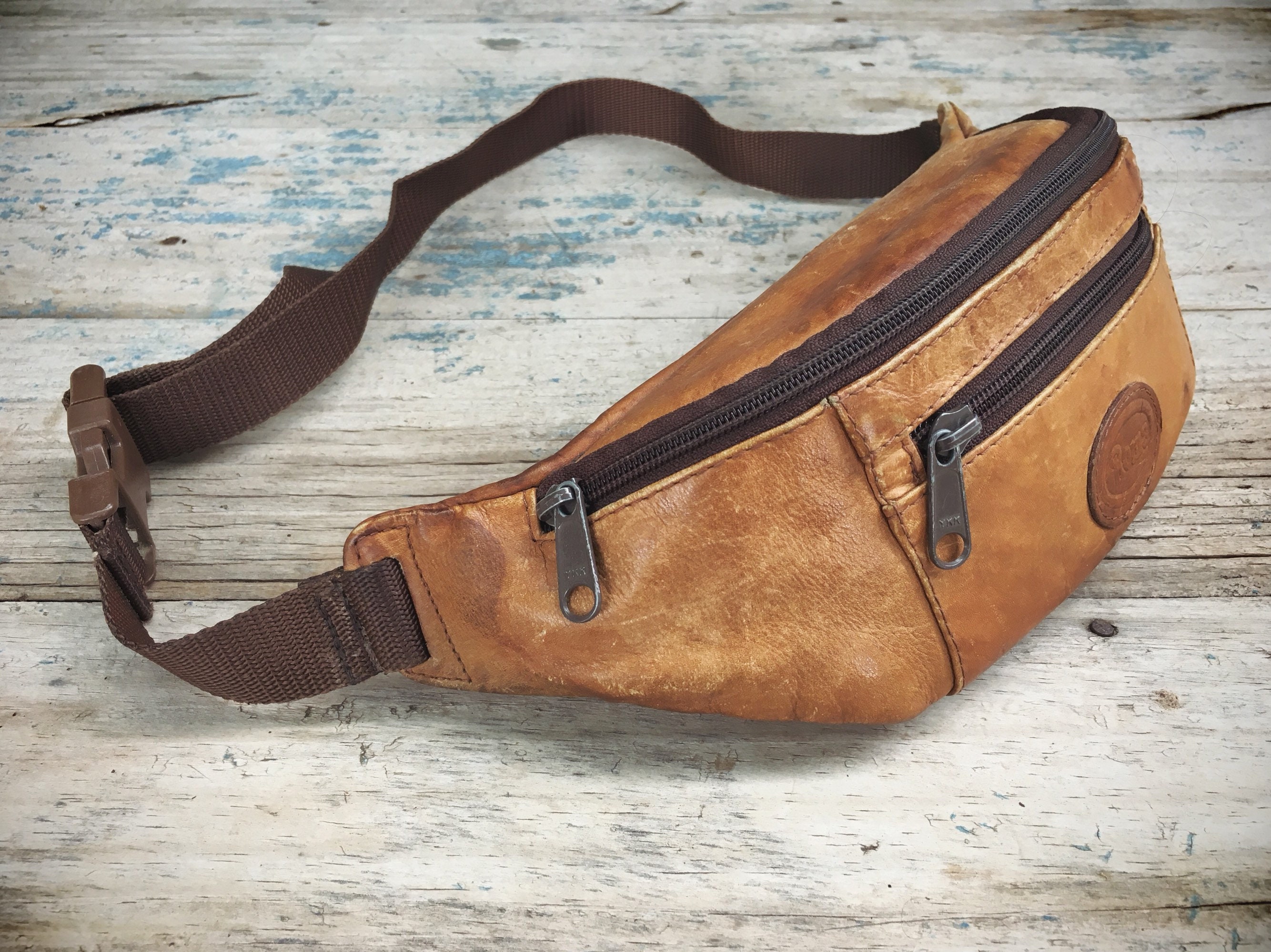 Vintage Brown Leather Fanny Pack For Women Or Men Hip Bag Or Festival vintage-brown-leather-fanny-pack-for-women-or-men-hip-bag-or-festival