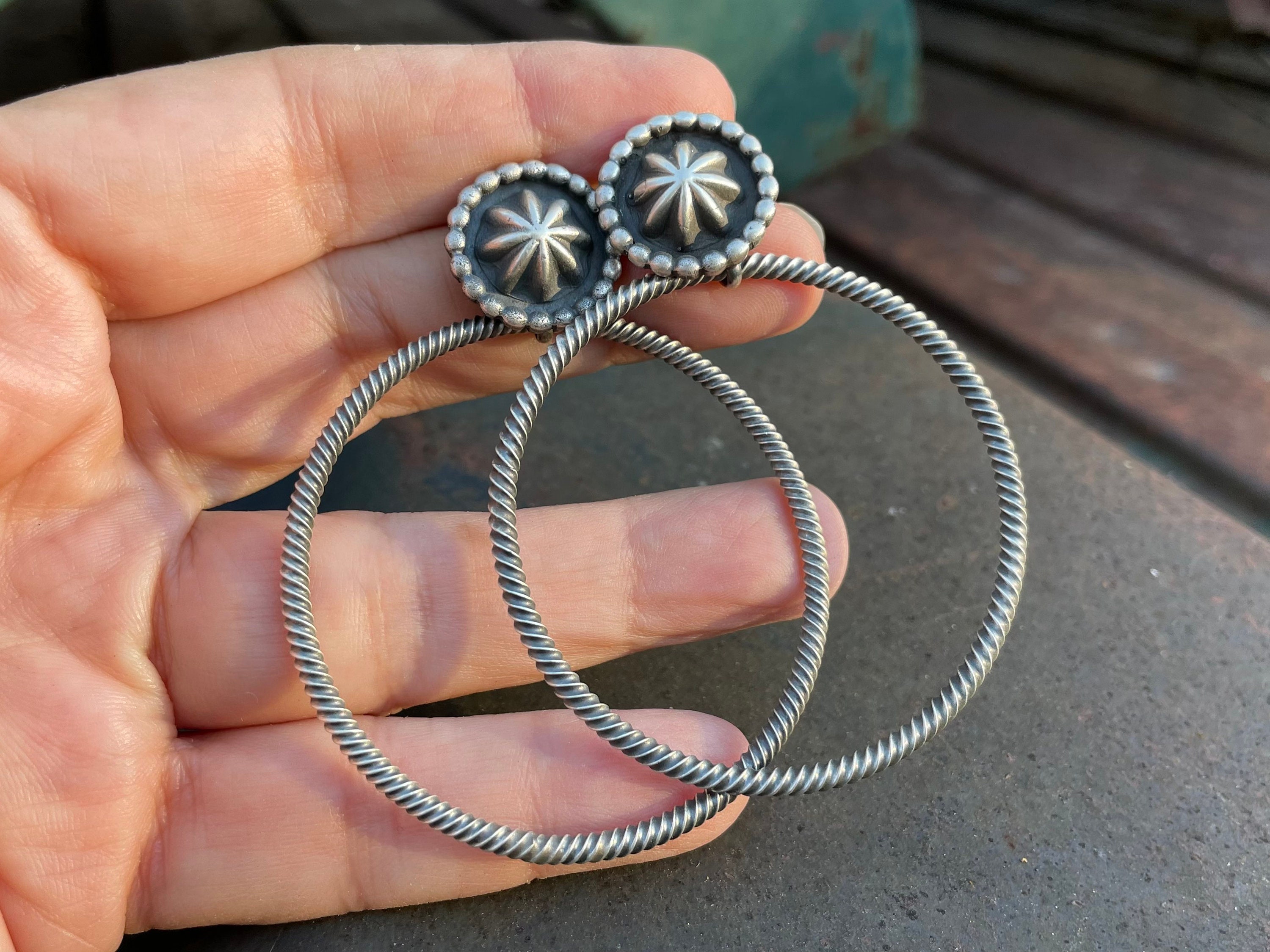 Bull hot sale ring earrings