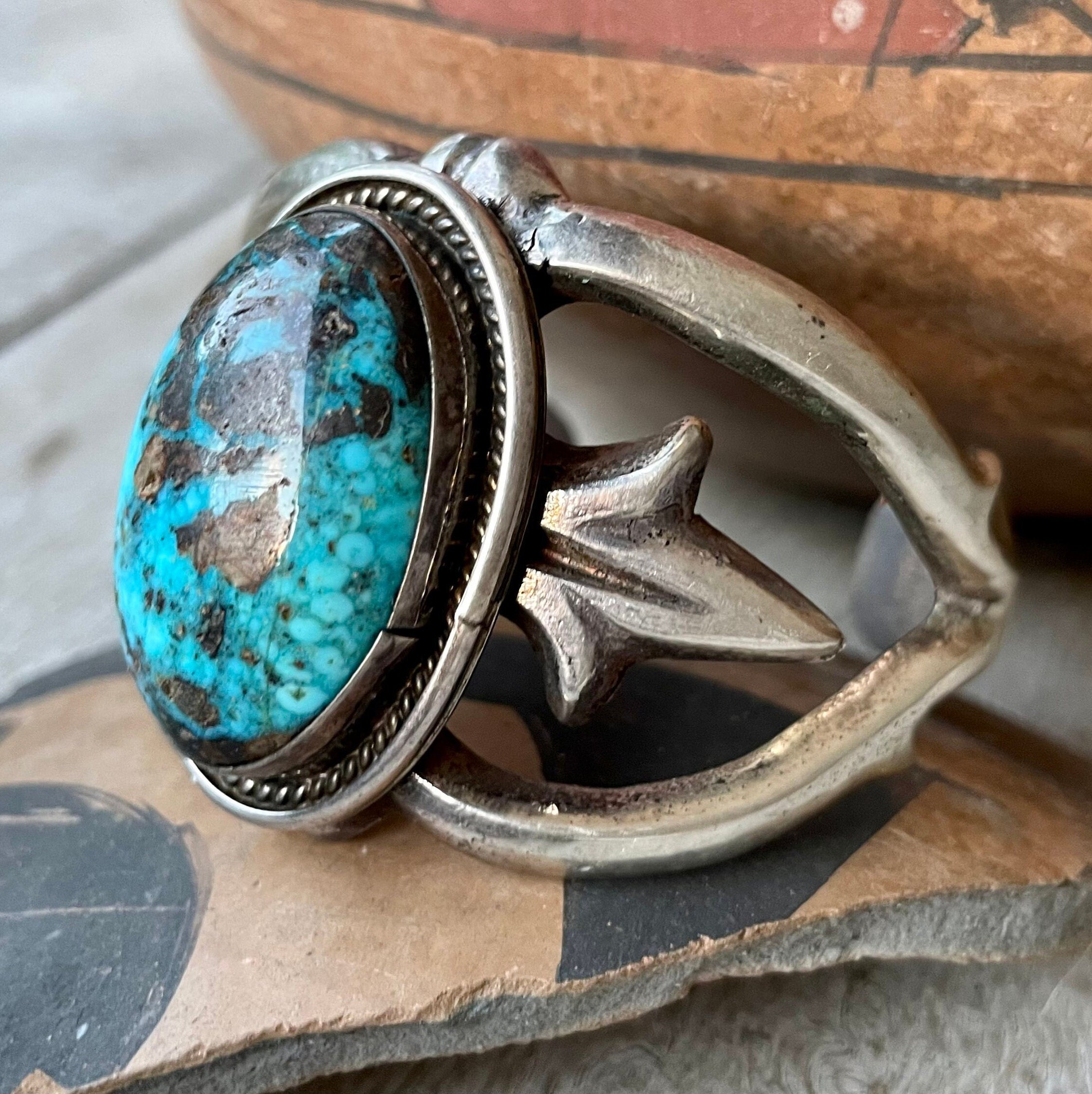 How to make a Sterling Silver Turquoise Cuff Bracelet from Start