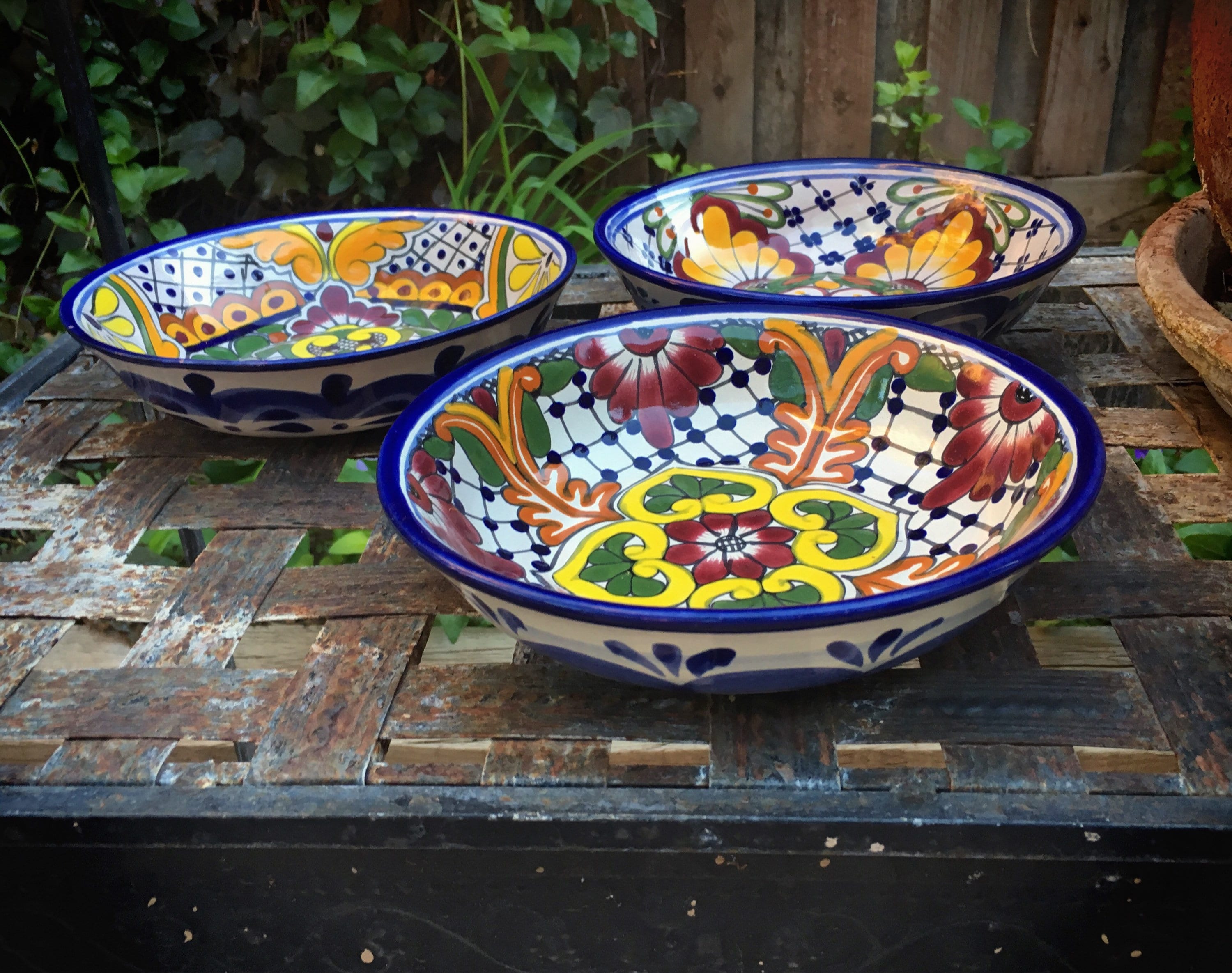 Talavera pottery from mexico