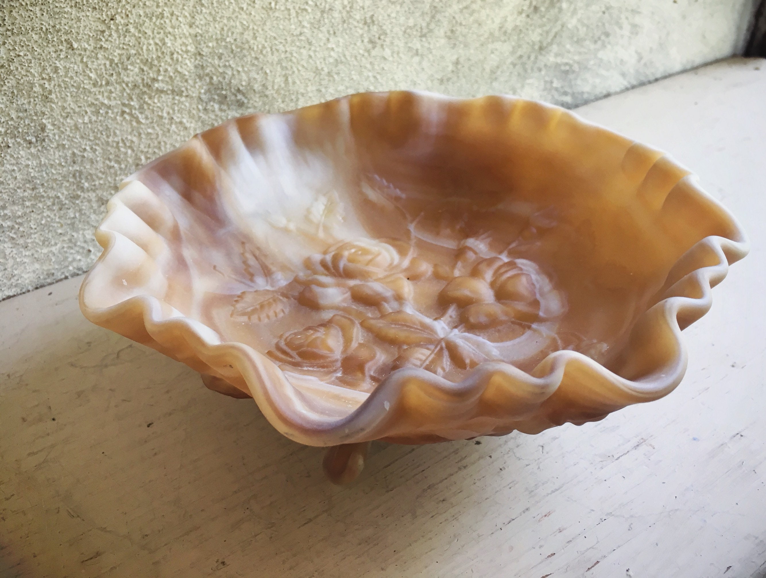 Slag glass lamp panel repair
