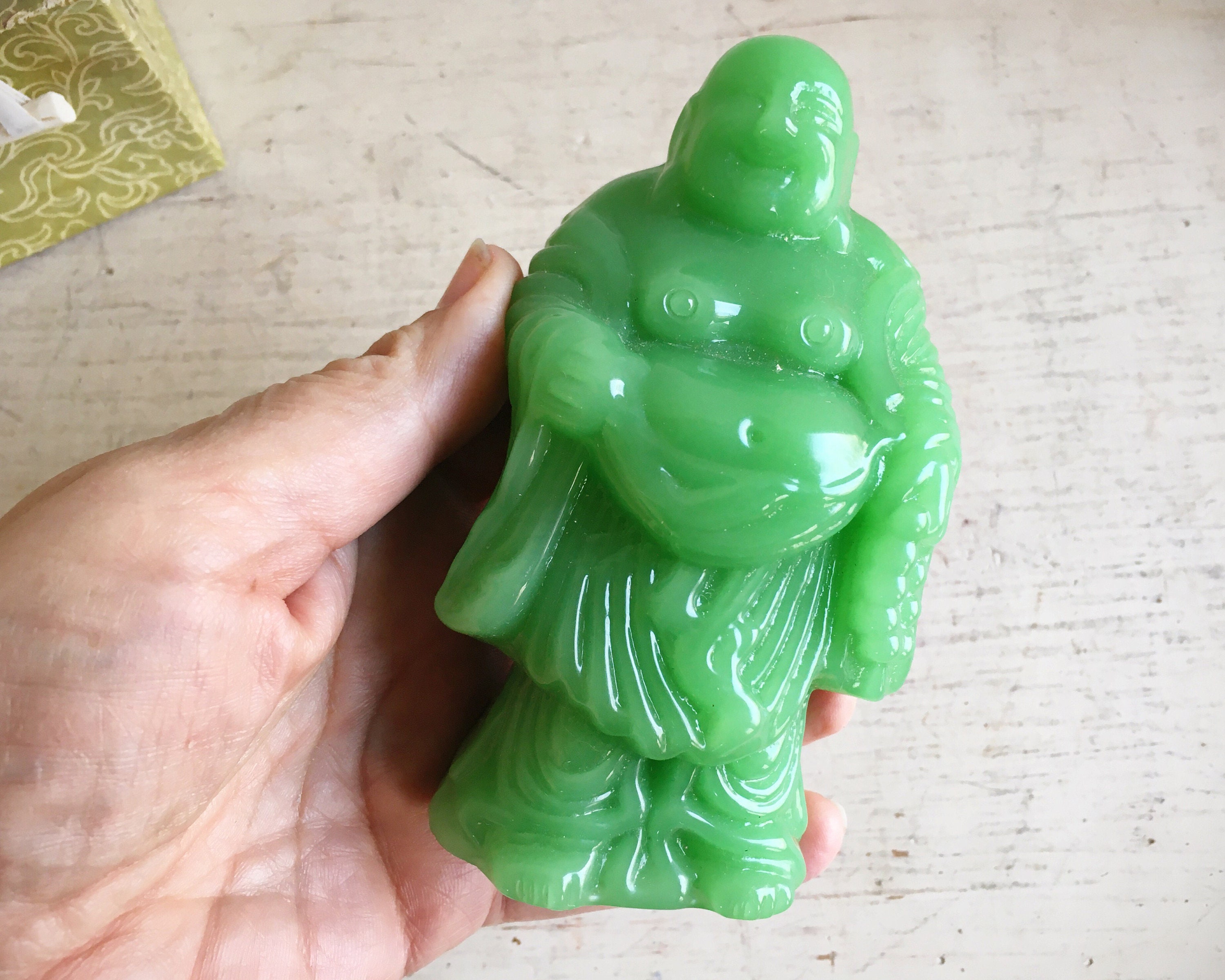 large resin buddha