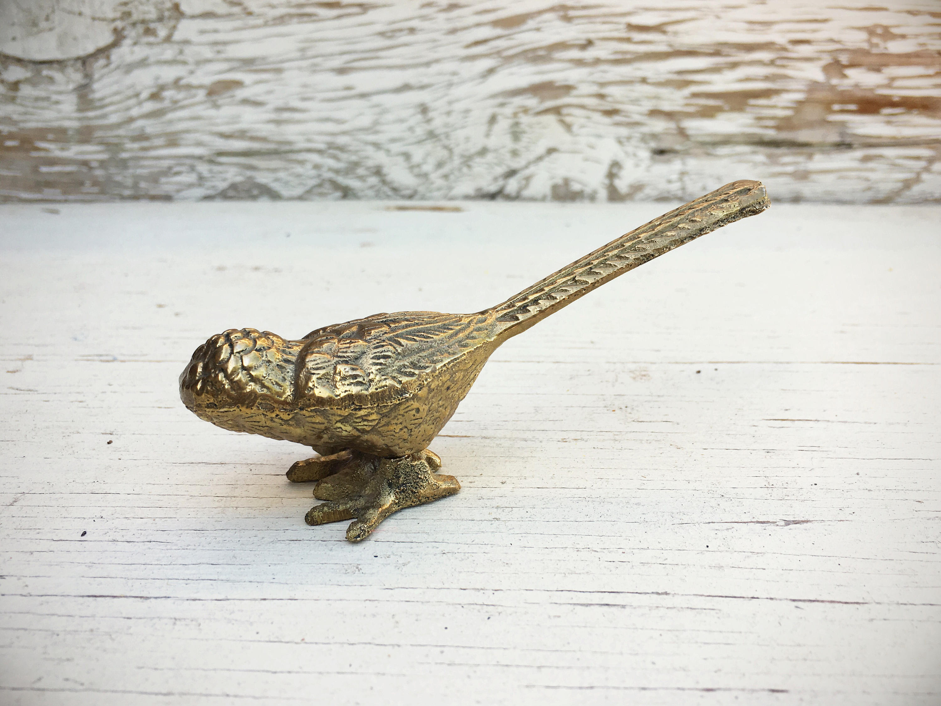 metal bird figurine home decor accent set of 3