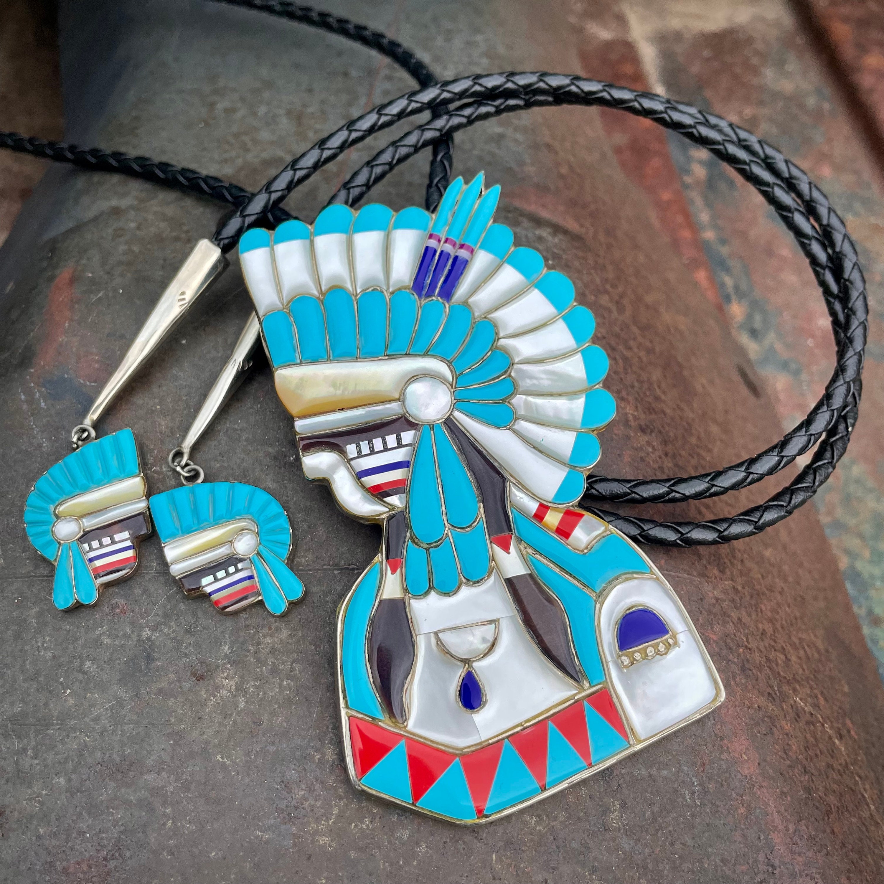 Fabulous Vintage Navajo Soft Pink Coral Turquoise Native American Necklace Fabulous Vintage Navajo Soft Pink Coral Turquoise Native American Necklace