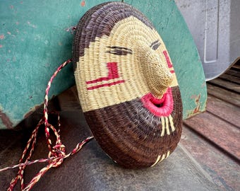 organic tiki brass decor