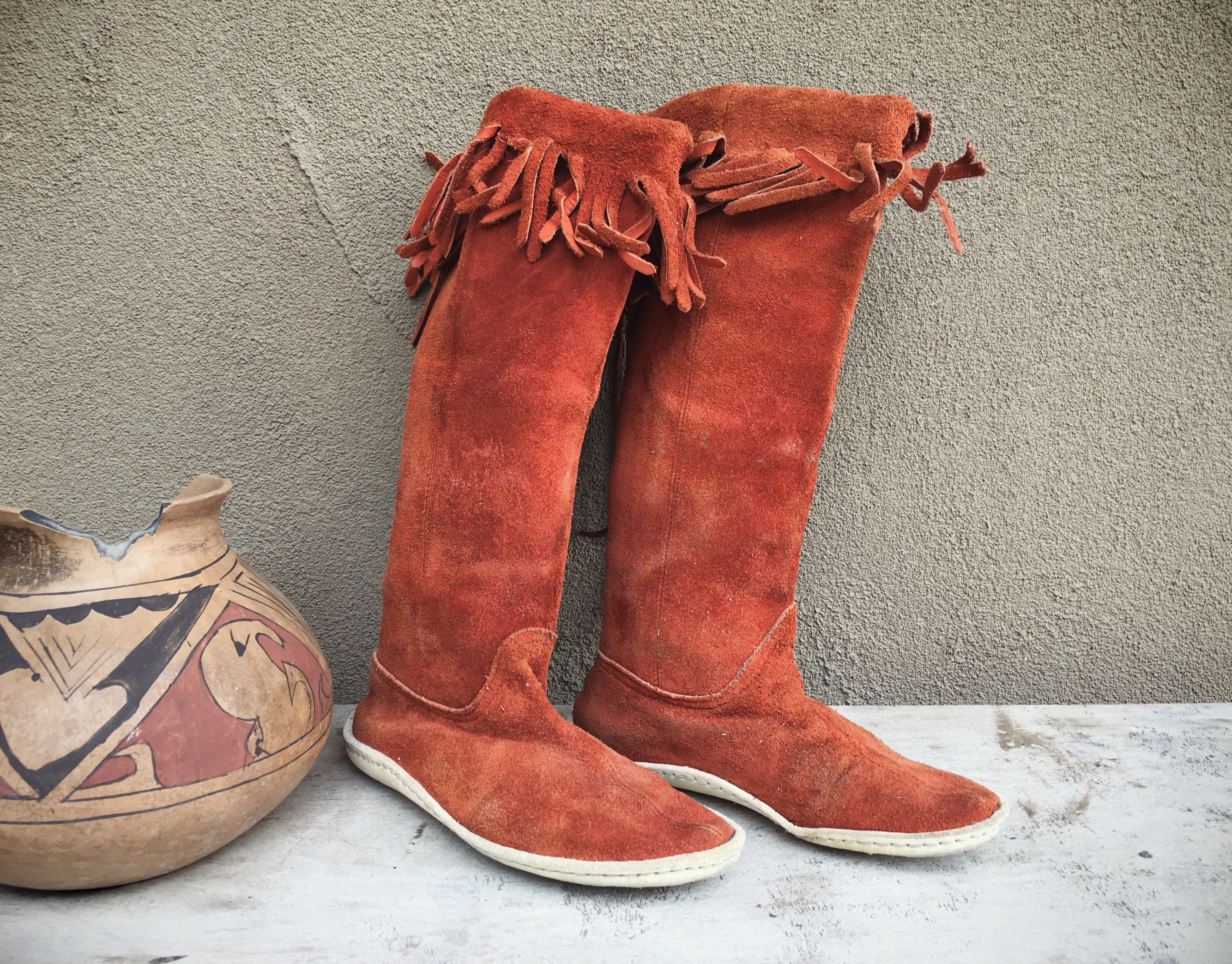 womens tall moccasins boots