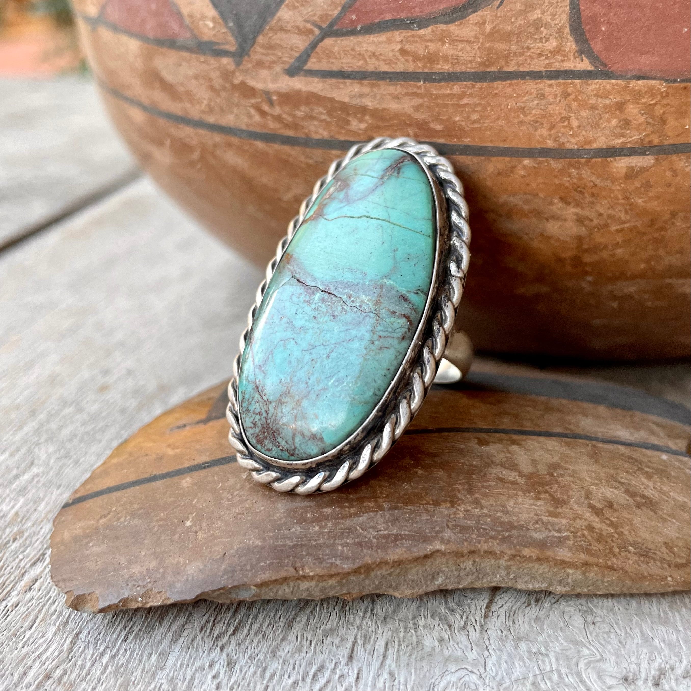 Sterling Silver Jewelry 5.85Cts Native American Style Oval Shaped Natural  India | Ubuy