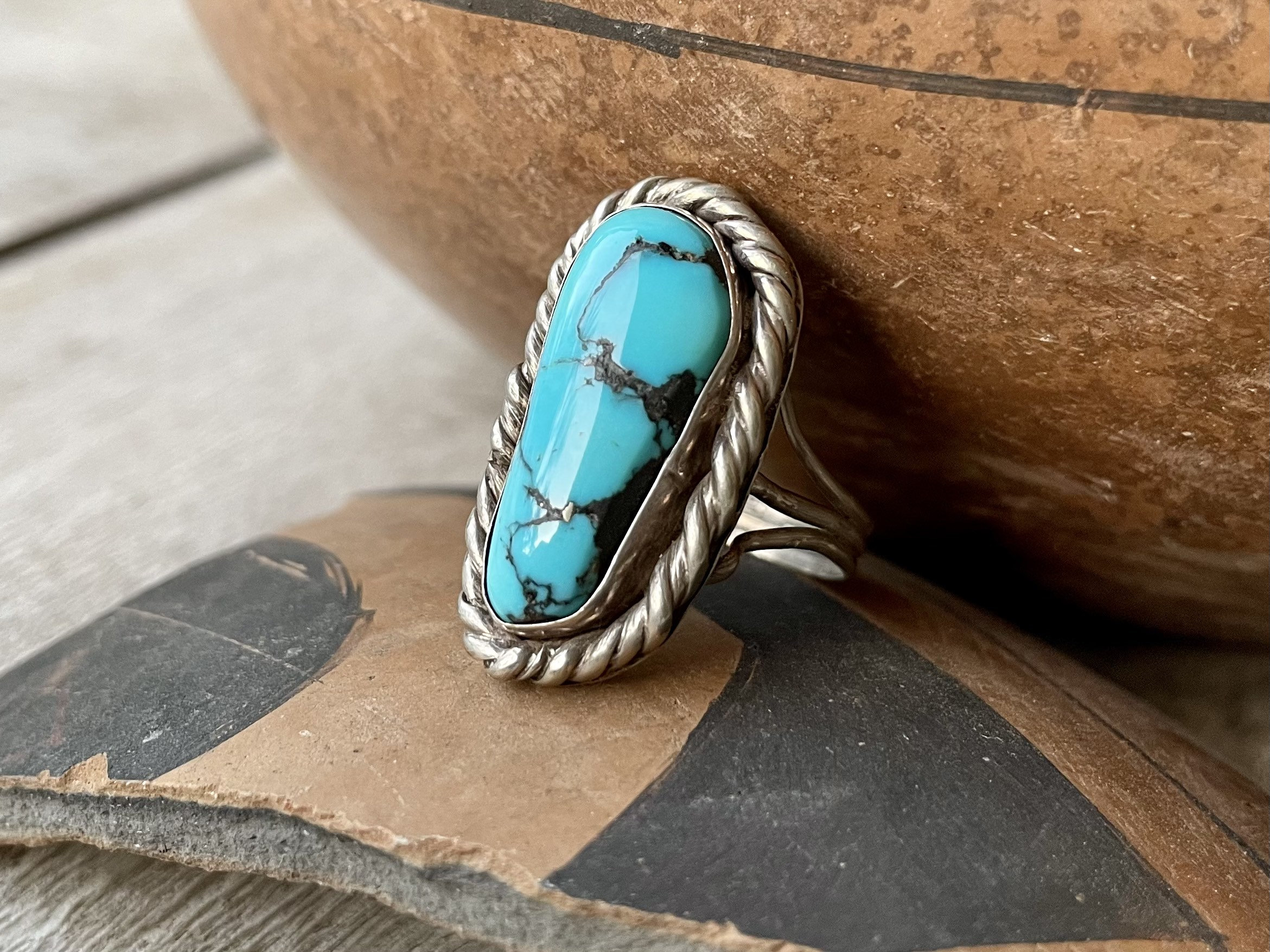 Black Hills Turquoise Ring – Home Folk