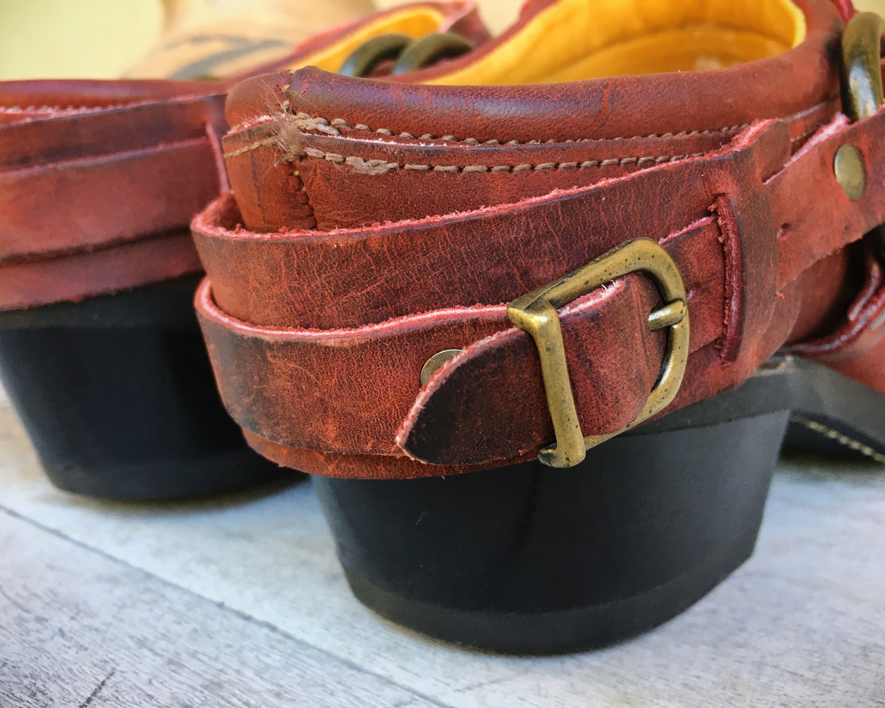 Frye belted harness sales