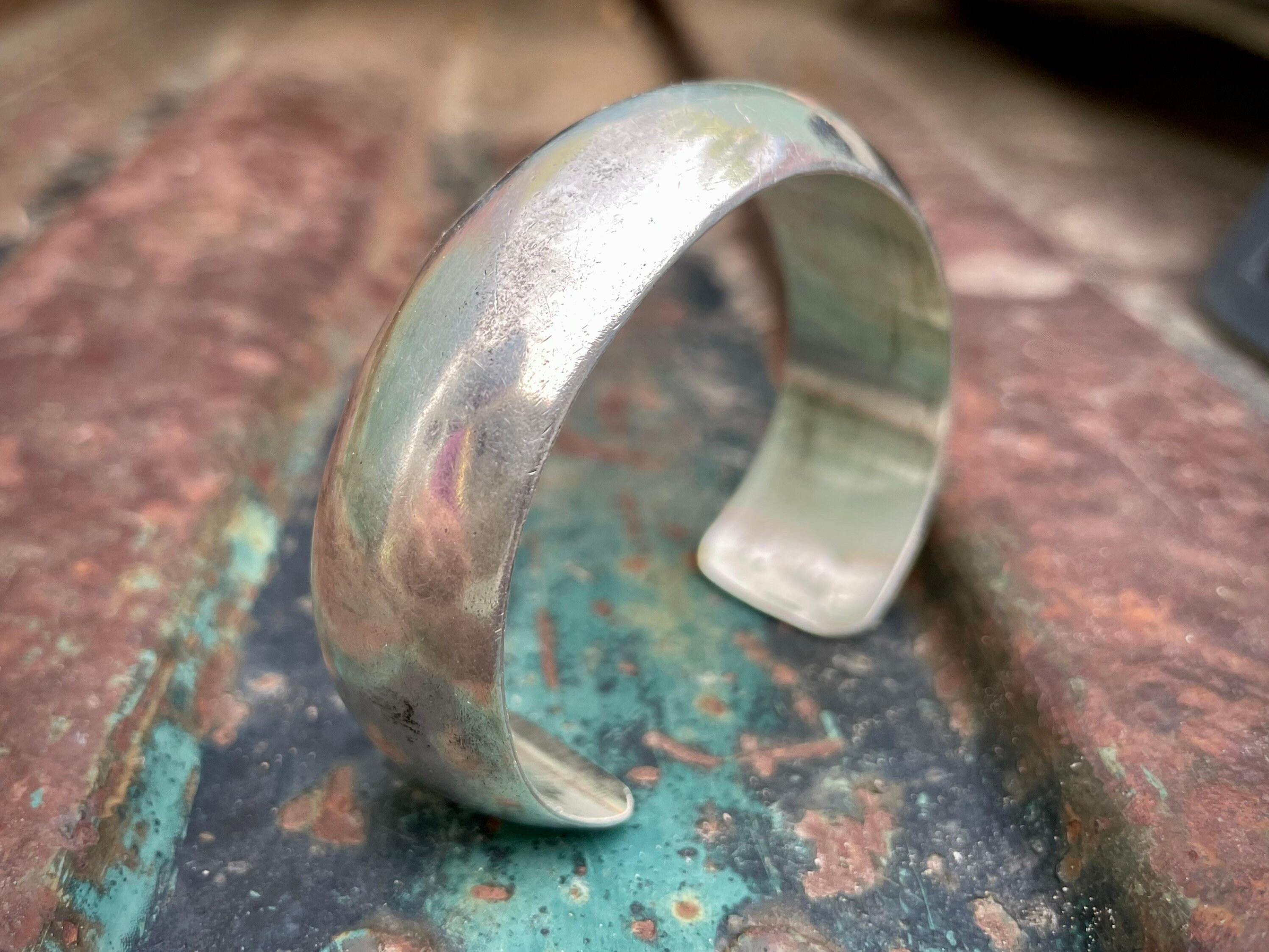 Important Kirk Smith Vintage Native American Navajo Domed Turquoise Sterling Silver Bracelet Important Kirk Smith Vintage Native American Navajo Domed Turquoise Sterling Silver Bracelet
