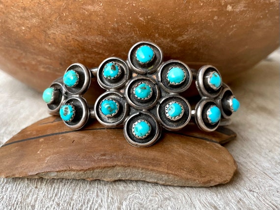 Turquoise cluster bracelet sale