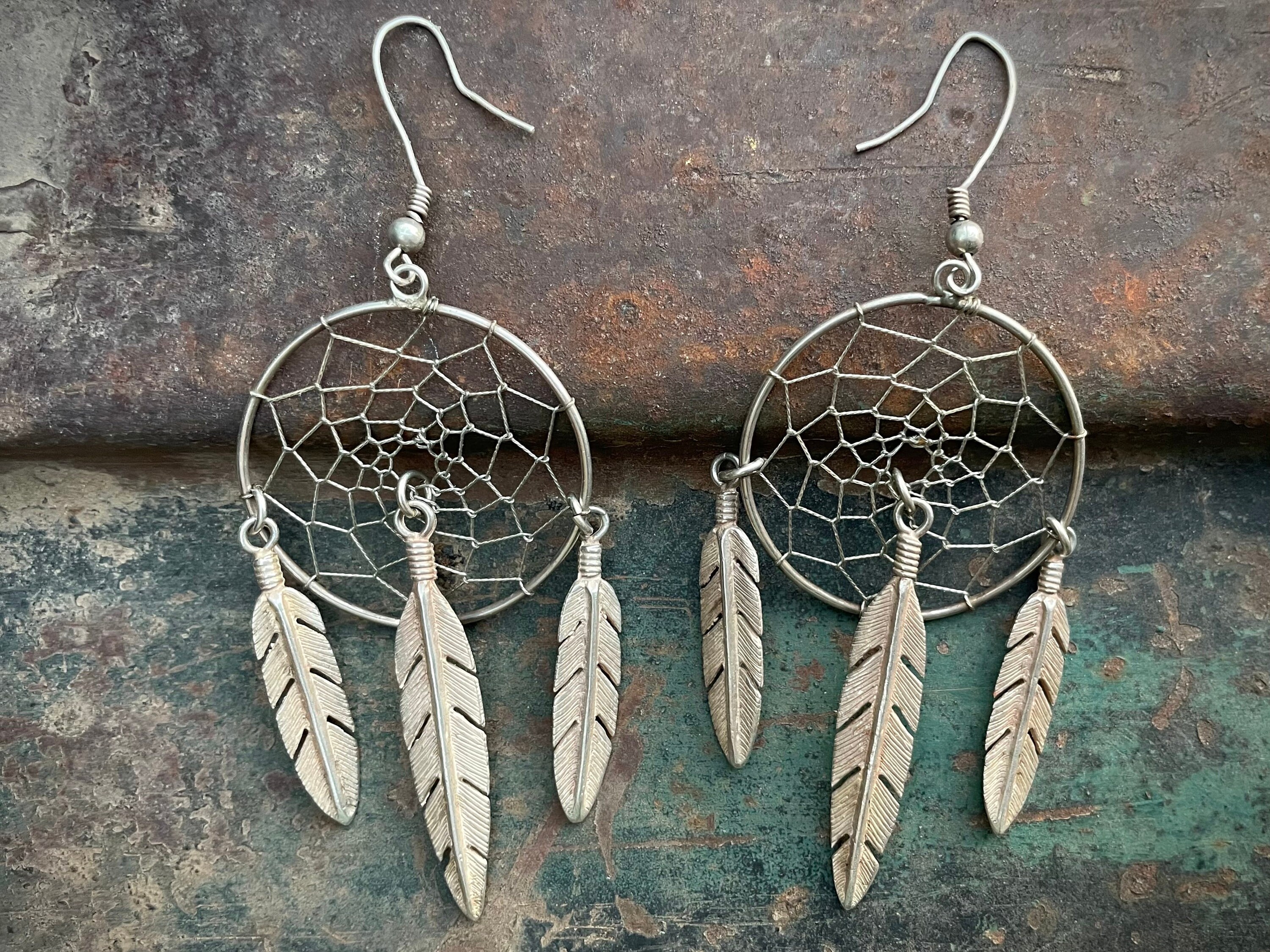 Buy Dreamcatcher Earrings Mothers Day Gift Ideas Long Beaded Dangle Earrings  Pendant Handmade Dream Catcher Drop Thread Earrings for Women Online in  India - Etsy