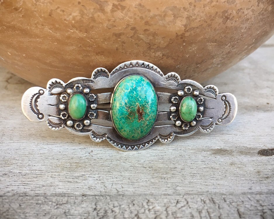 Early To Mid 1900's Vintage Native American Navajo Sterling Or Coin Silver Handstamped Bracelet Early To Mid 1900's Vintage Native American Navajo Sterling Or Coin Silver Handstamped Bracelet