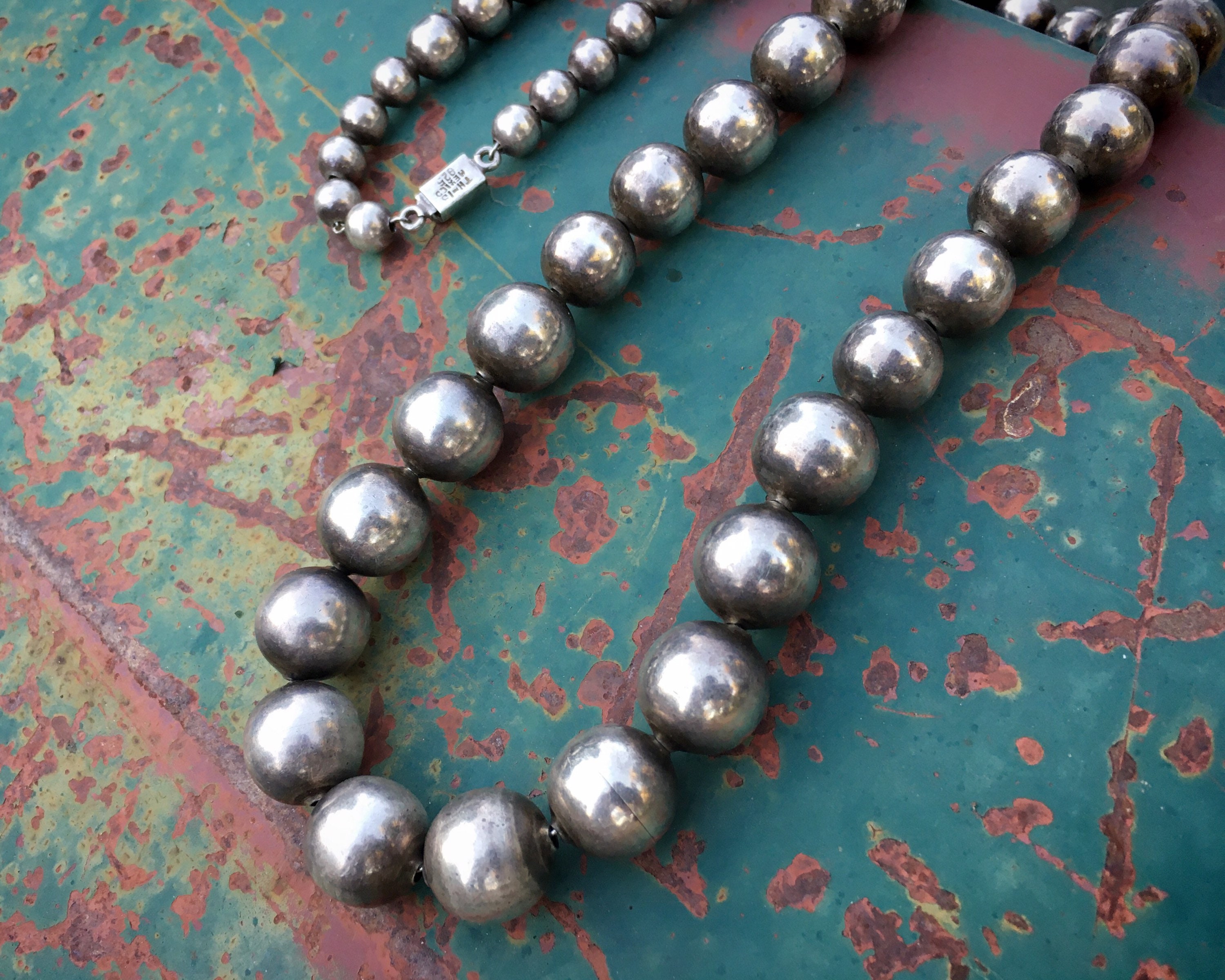 Reveri Castillo Mexican silver, bone and stone tribal Necklace — One Good  Eye Silver