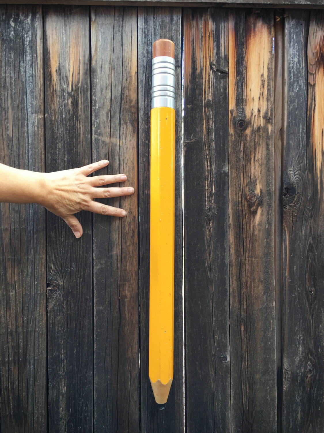 Giant Wooden Pencil