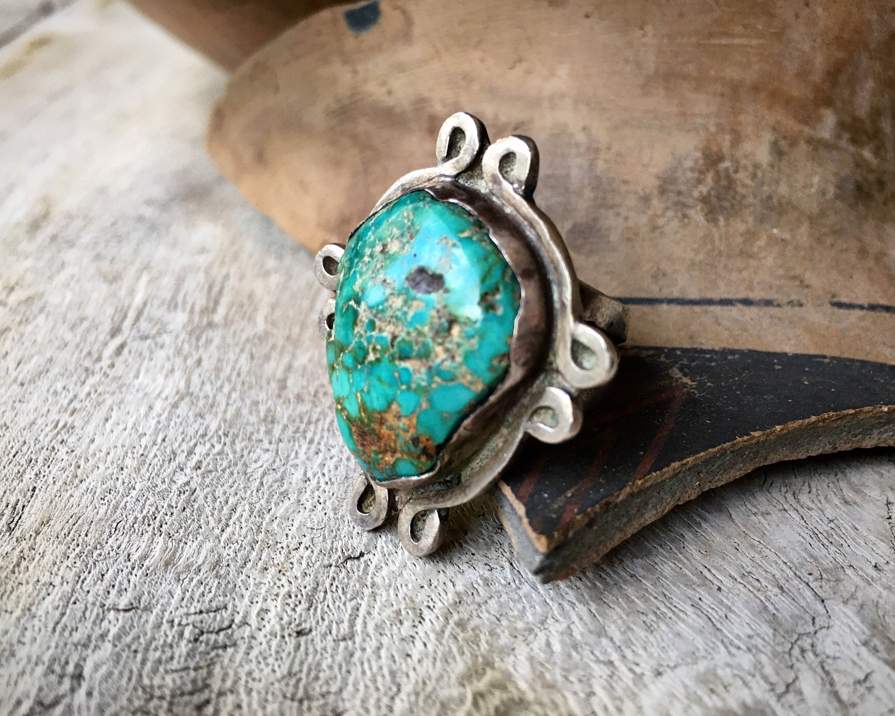 Striking Vintage Native American Jewelry Navajo Green Turquoise Sterling Silver Pendant Pin Old Striking Vintage Native American Jewelry Navajo Green Turquoise Sterling Silver Pendant Pin Old