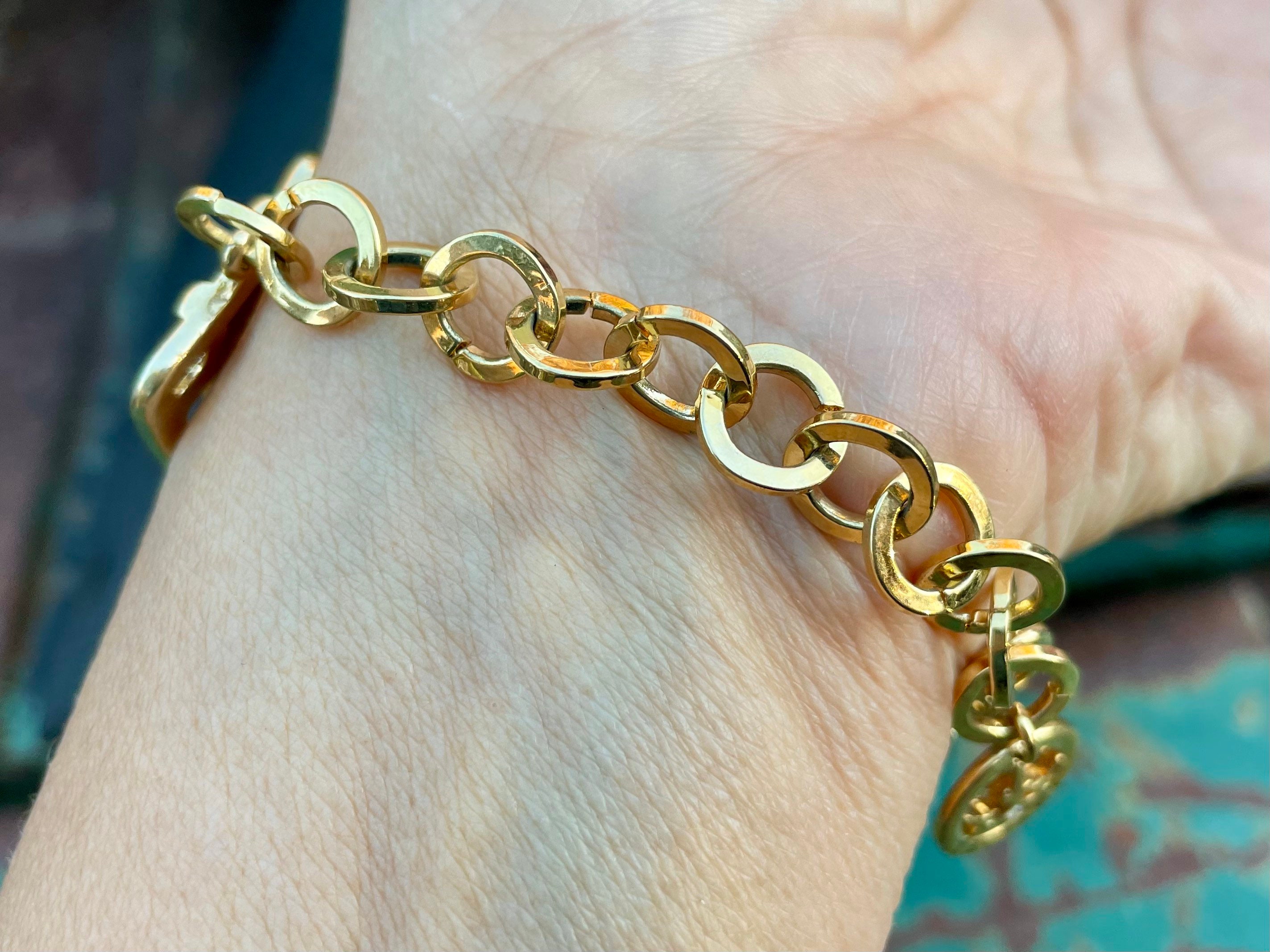 Trifari cheap m bracelet