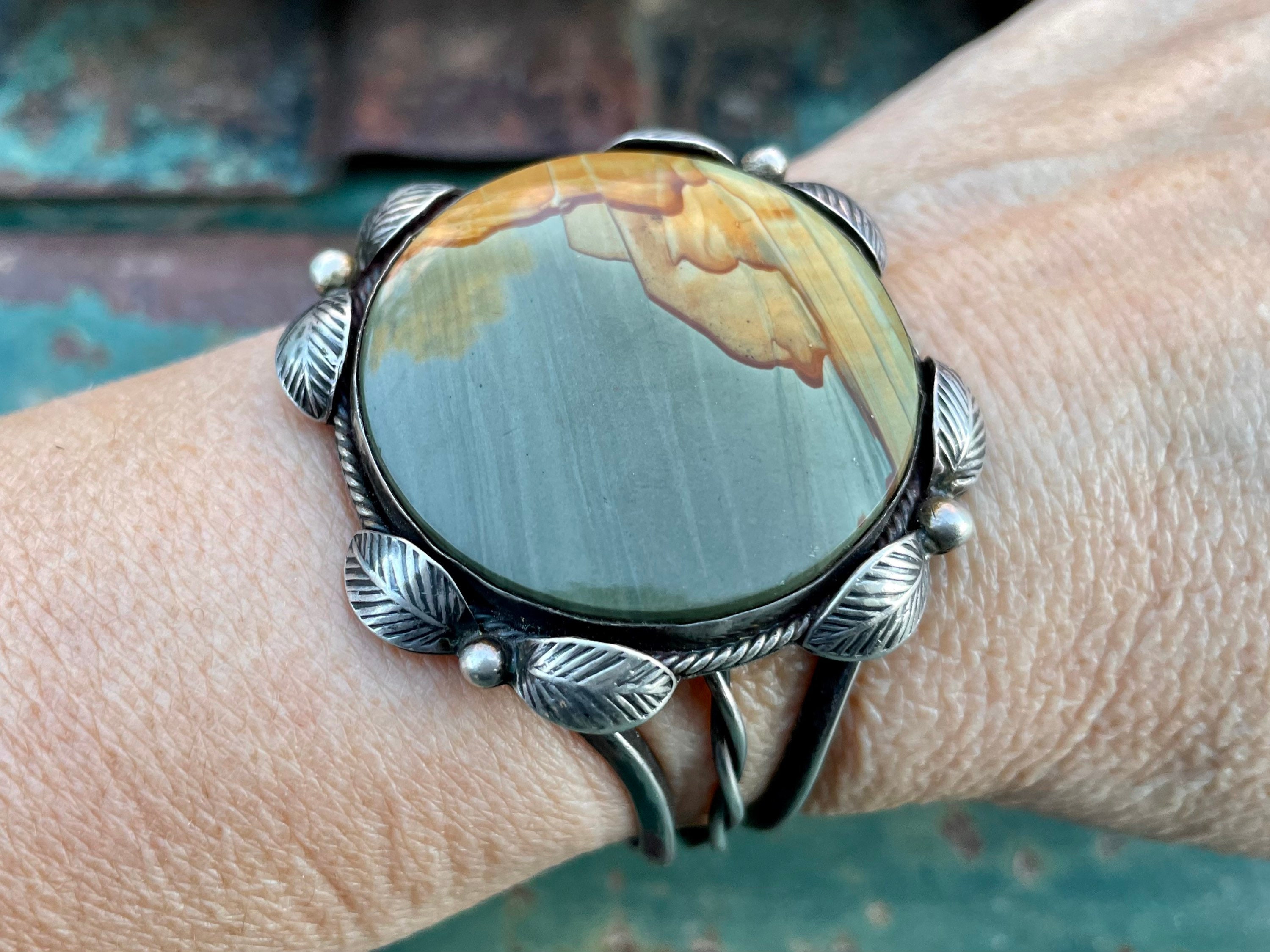Jasper Cuff Bracelet