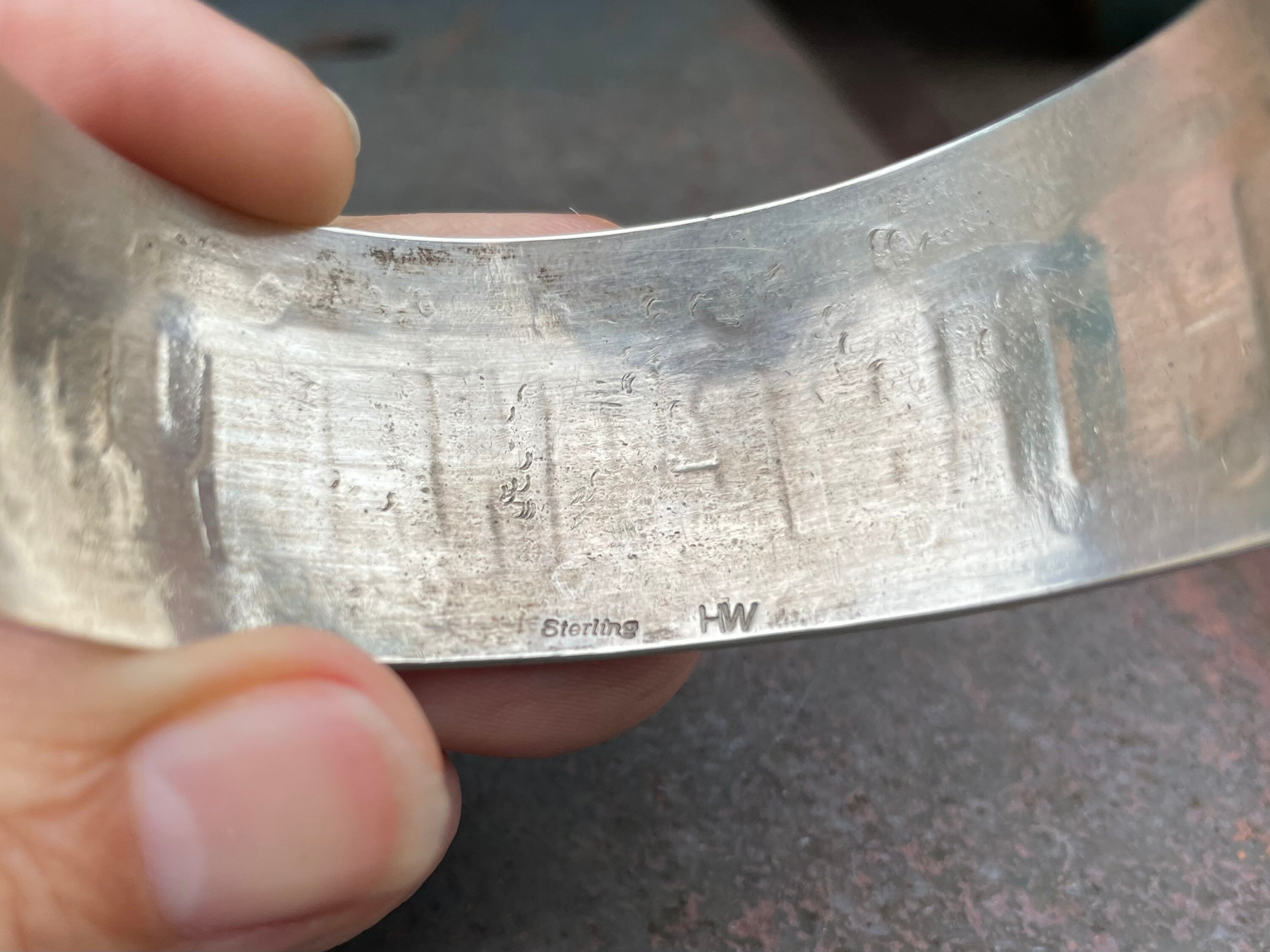 Native American Cowboys Football Vintage Navajo Sterling Silver Bracelet Cuff Native American Cowboys Football Vintage Navajo Sterling Silver Bracelet Cuff