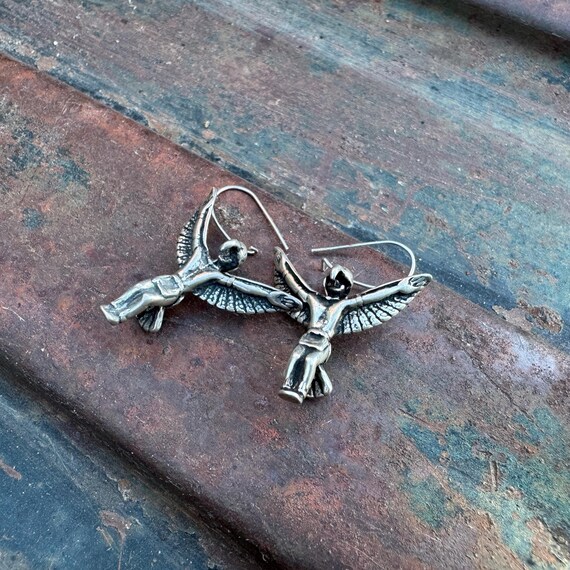 Three-Dimensional Sterling Silver Eagle Dancer Da… - image 6