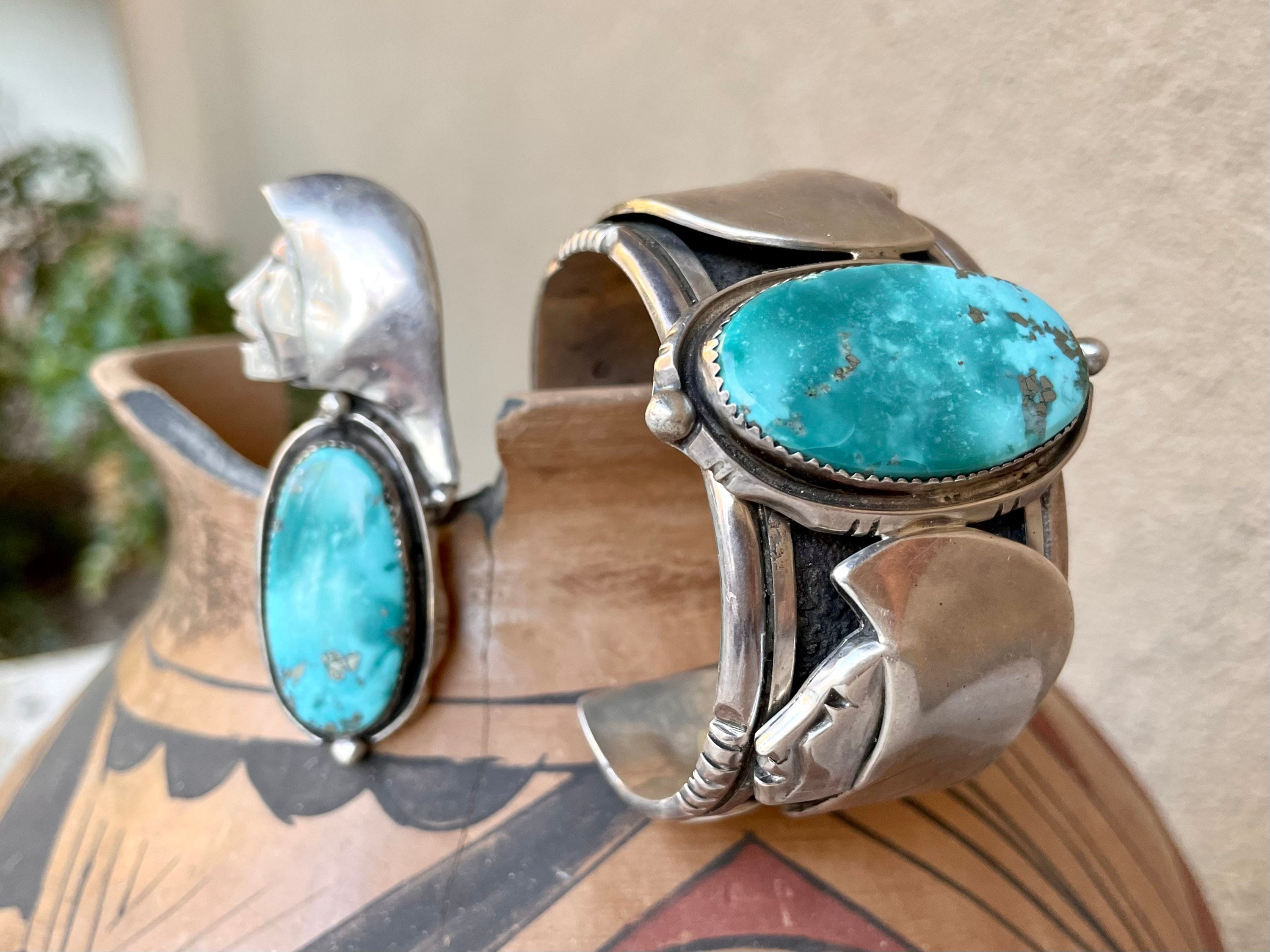 Native American Jewelry Important Santo Domingo Green Turquoise Sterling Silver Neito Necklace Native American Jewelry Important Santo Domingo Green Turquoise Sterling Silver Neito Necklace