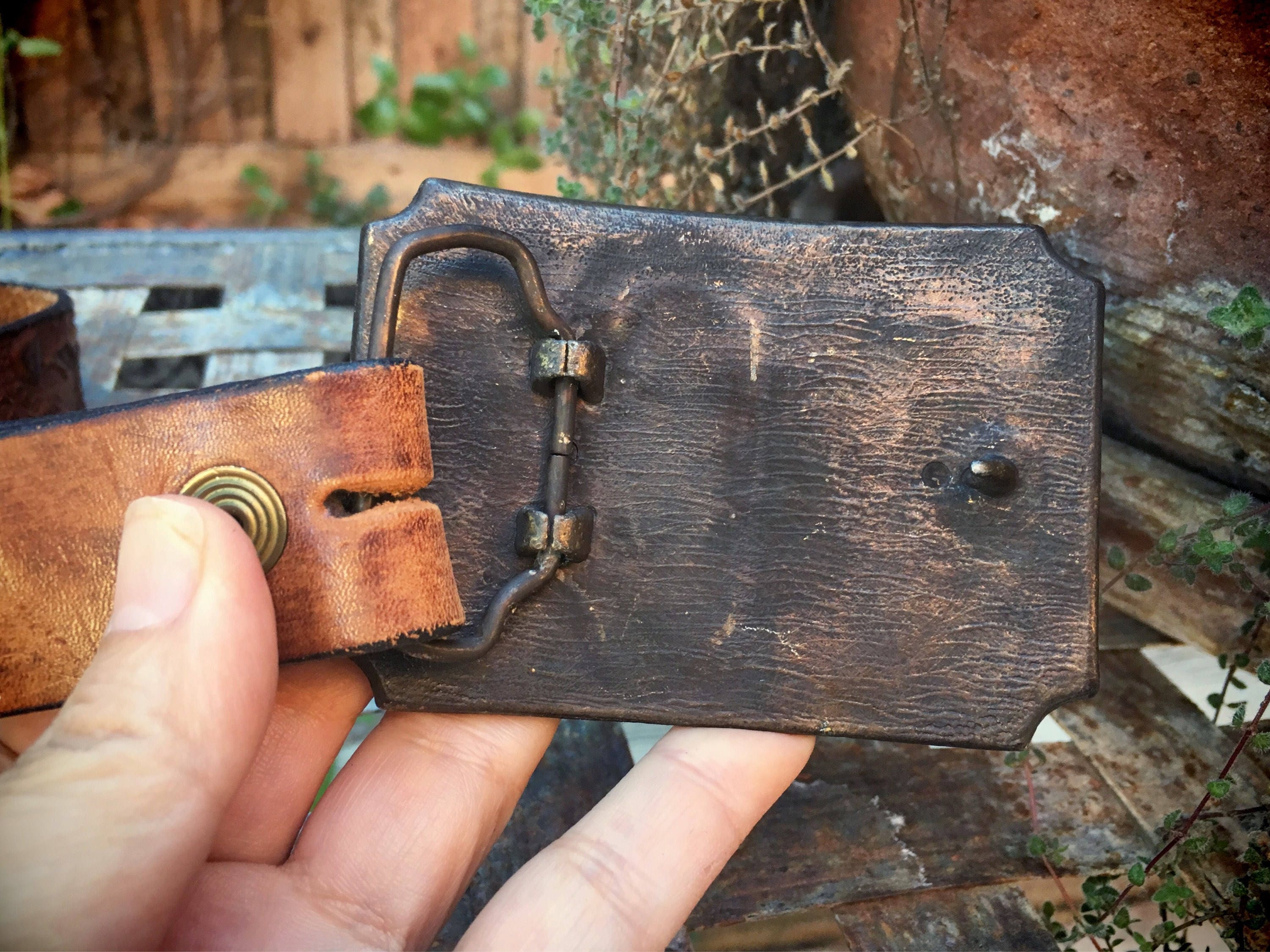 Western Belt Buckle for Men, Brass Belt Buckle Vintage, Western Gift