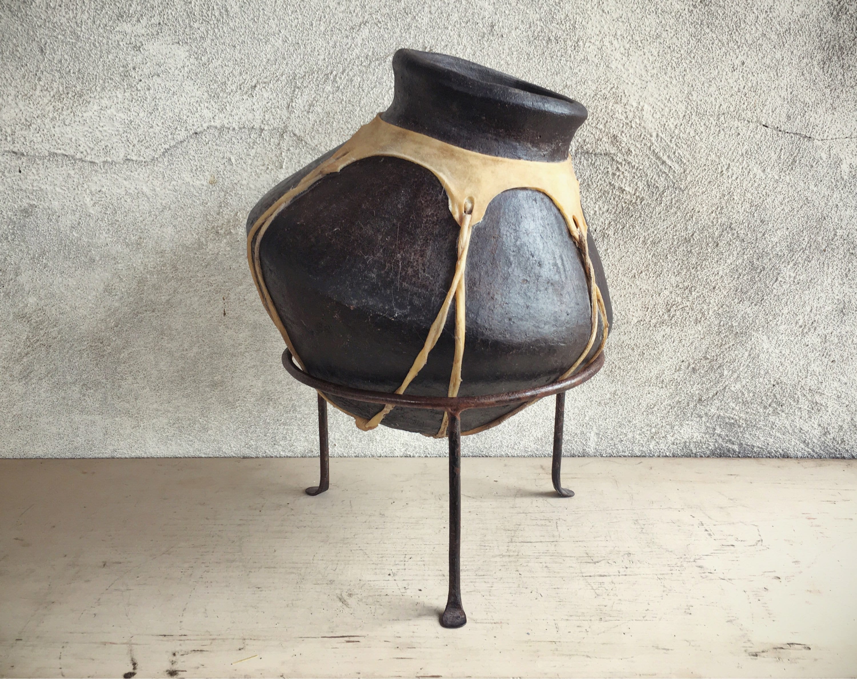 Mexican Pottery Tarahumara Indian Water Jug Pot Primitive Decor Mexican Decor Southwestern Decor Housewarming Gift For Couple Jungalow