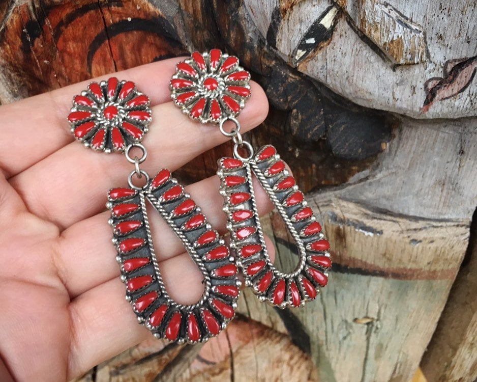 Zuni petit point sale earrings