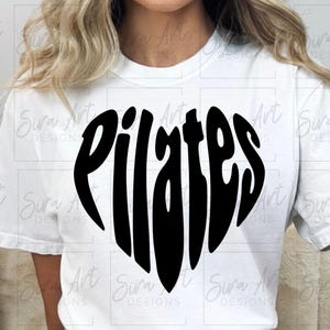 Pilates Png, Heart Design Png File, Pilates Girly Png, Fitness Girlie Png, Pilates Instructor Png, In My Pilates Era Sublimation Design